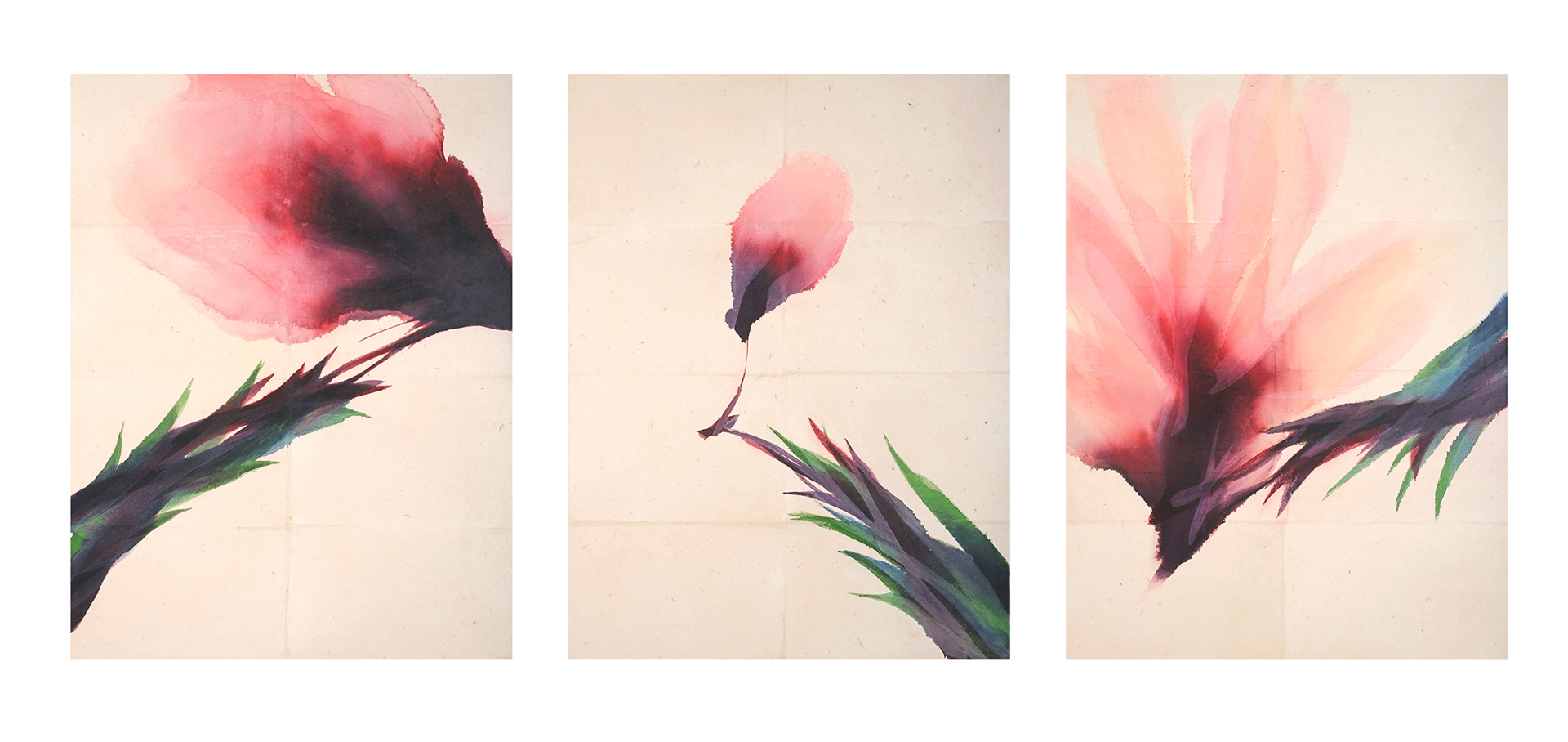 2009-conversazioni 2009 Acquerello su carta intelata