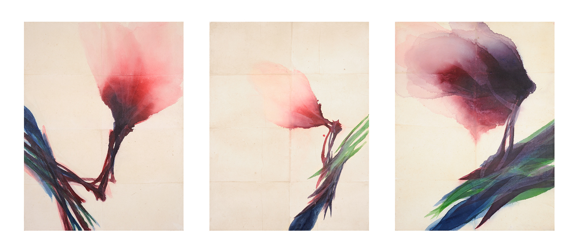 2008-Fine-aprile,-2008 Acquerello su carta intelata