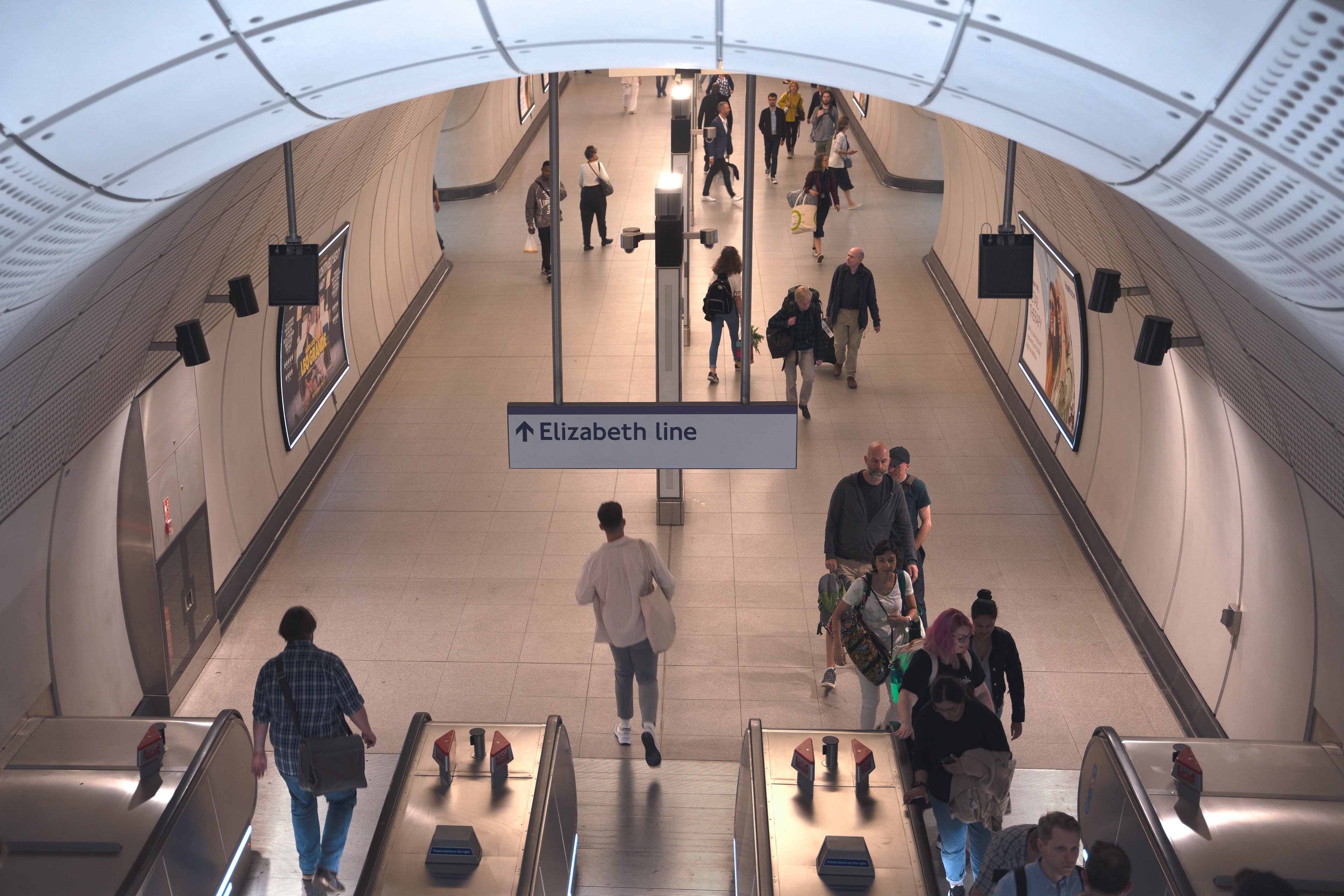 Elizabeth Line Farringdon Station by AHR Architects Ltd