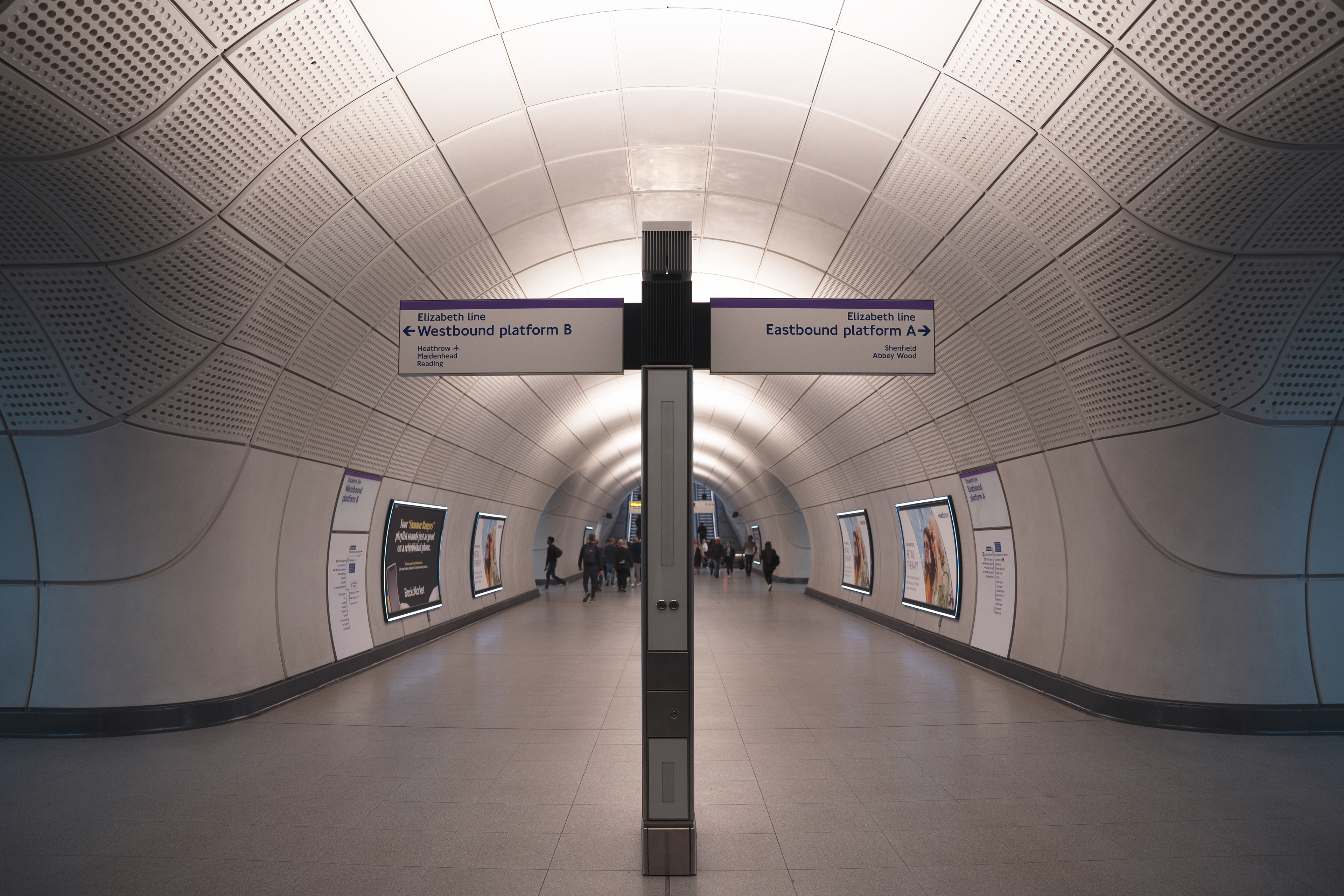 Elizabeth Line Farringdon Station by AHR Architects Ltd