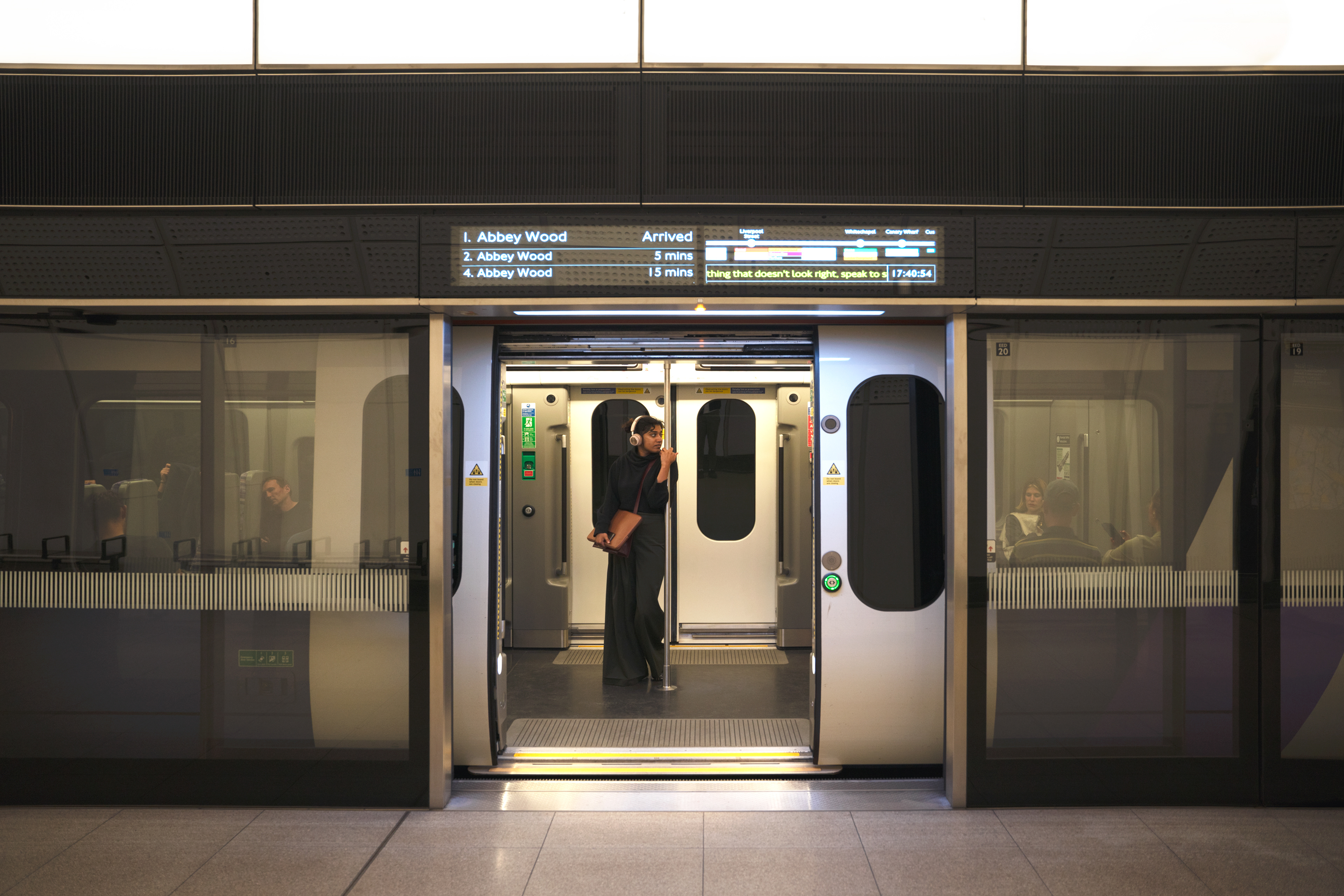 Elizabeth Line Farringdon Station by AHR Architects Ltd