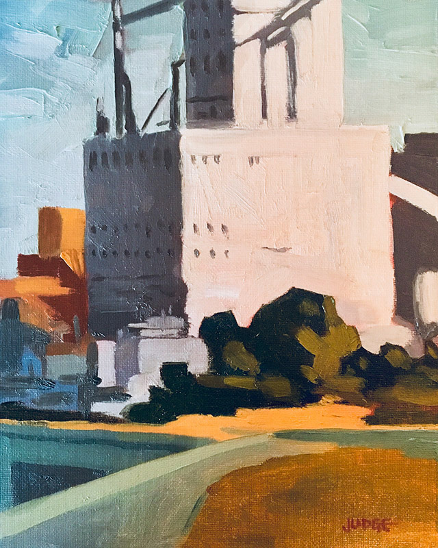 "Grain Elevator" (2016) $300 SOLD
