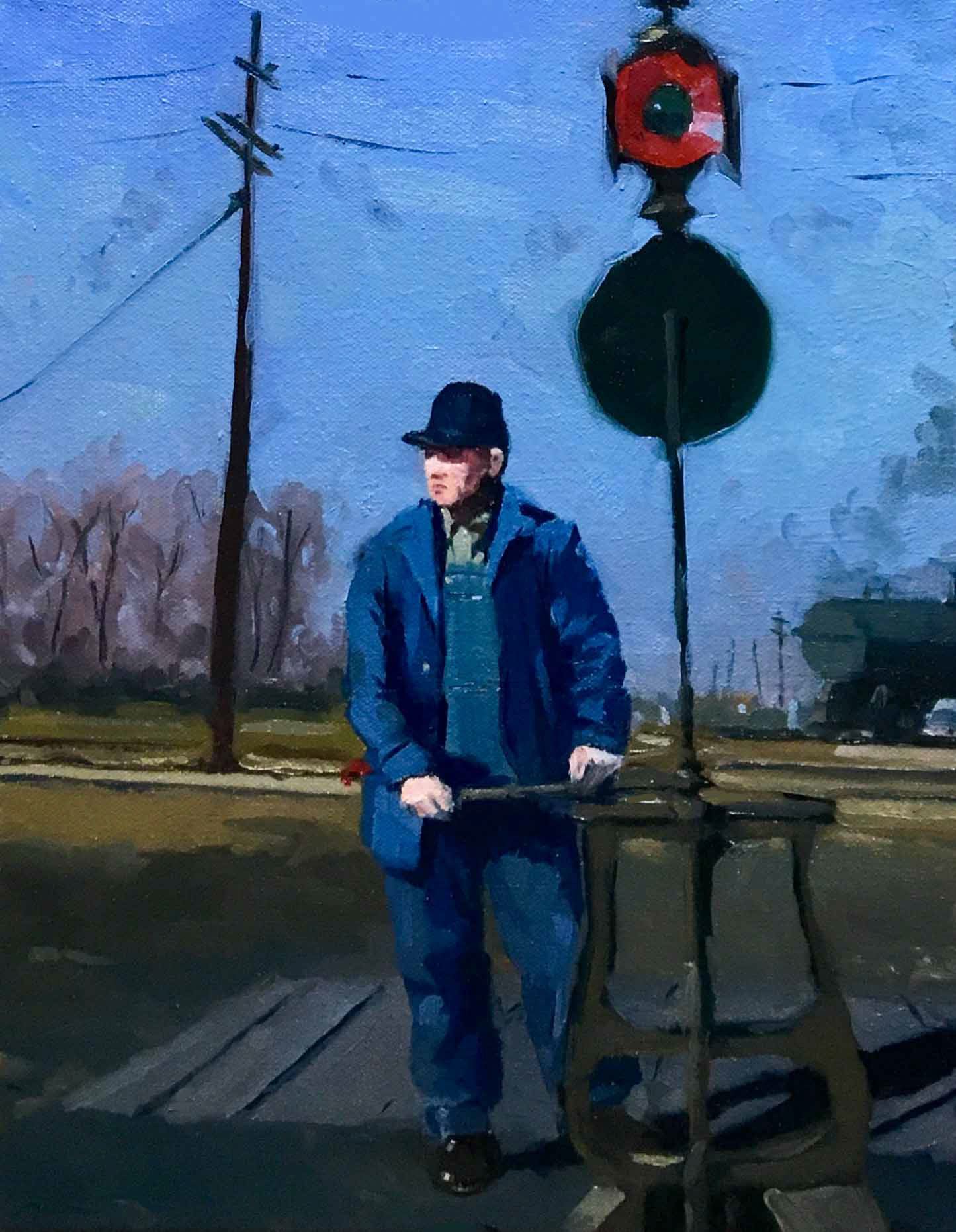 "Working the Switch" (2019) $200 SOLD