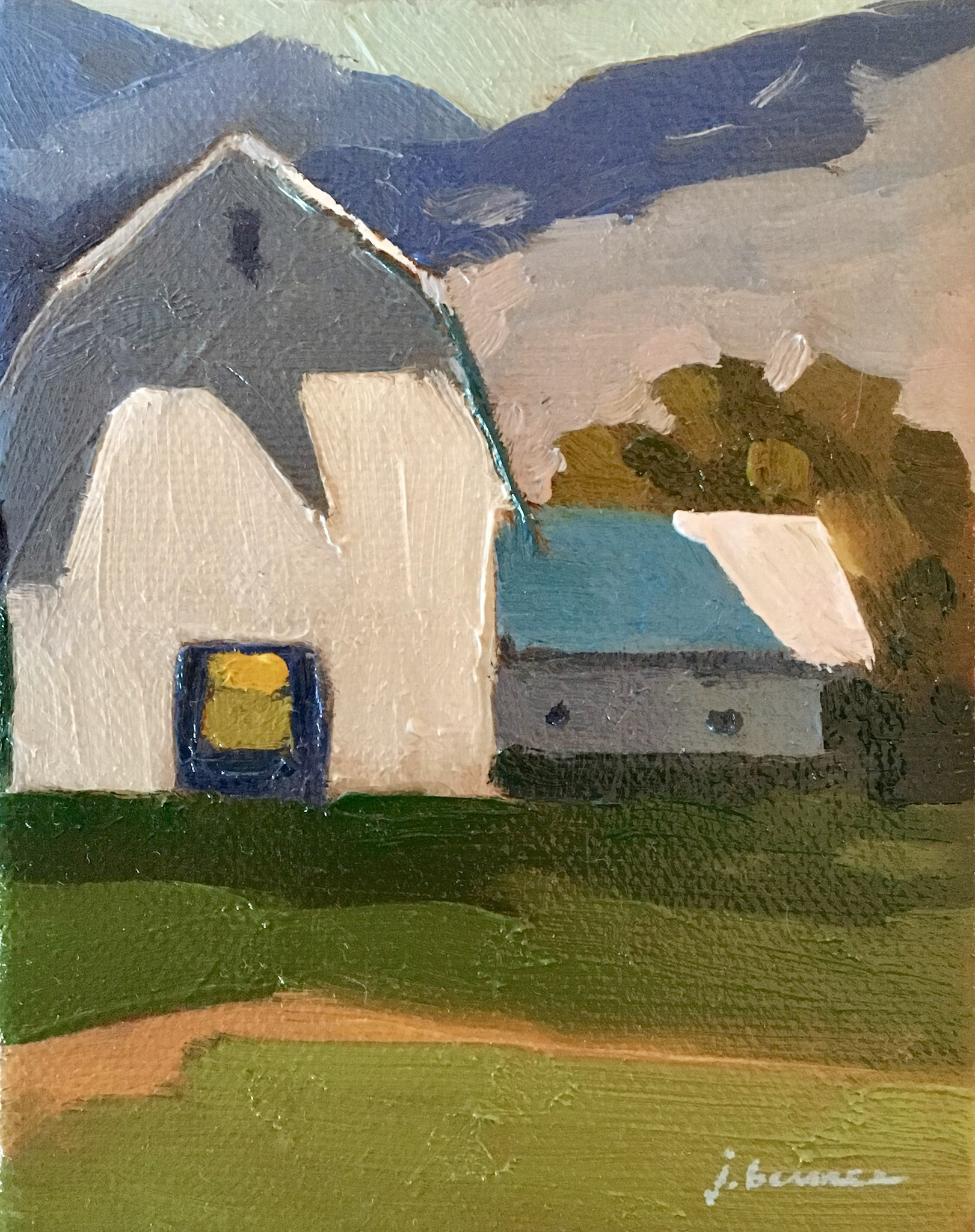 "Barn 2" (2018) $150 SOLD