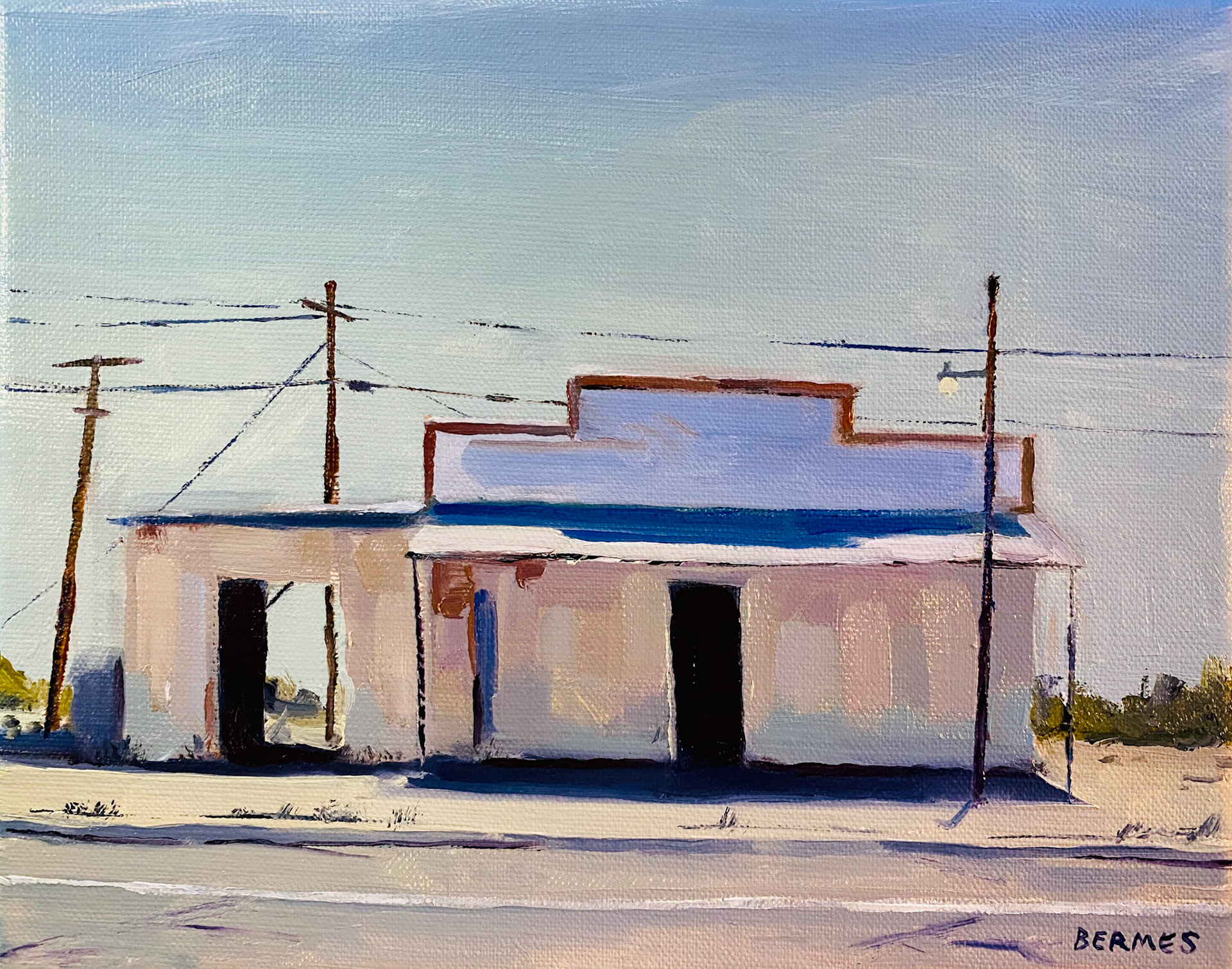 "The Buckhorn" (2020) 8x10 - $250 SOLD