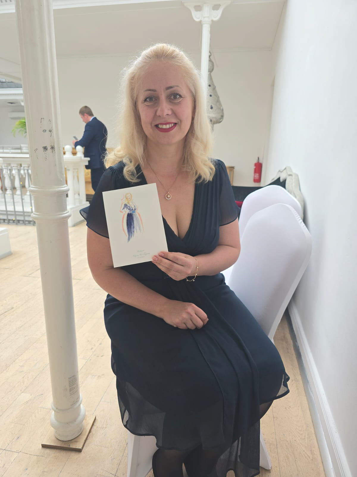 Live Hochzeitsillustration Palmenhaus Erfurt