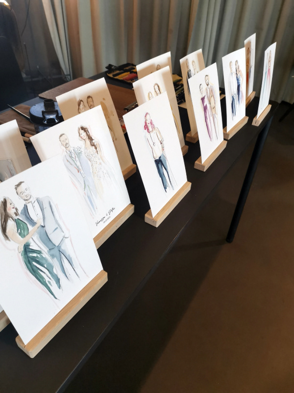 Live Illustration Hochzeit Nürnberg
