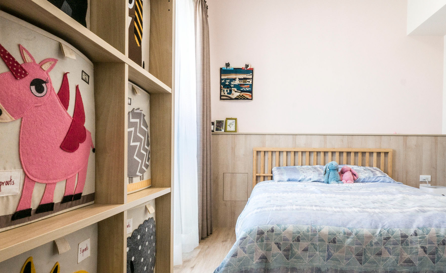 午後青鳥, 兒童房, 小孩房, children's room, 木質, 溫潤, woody, 築本國際設計, rootlocus, interior design