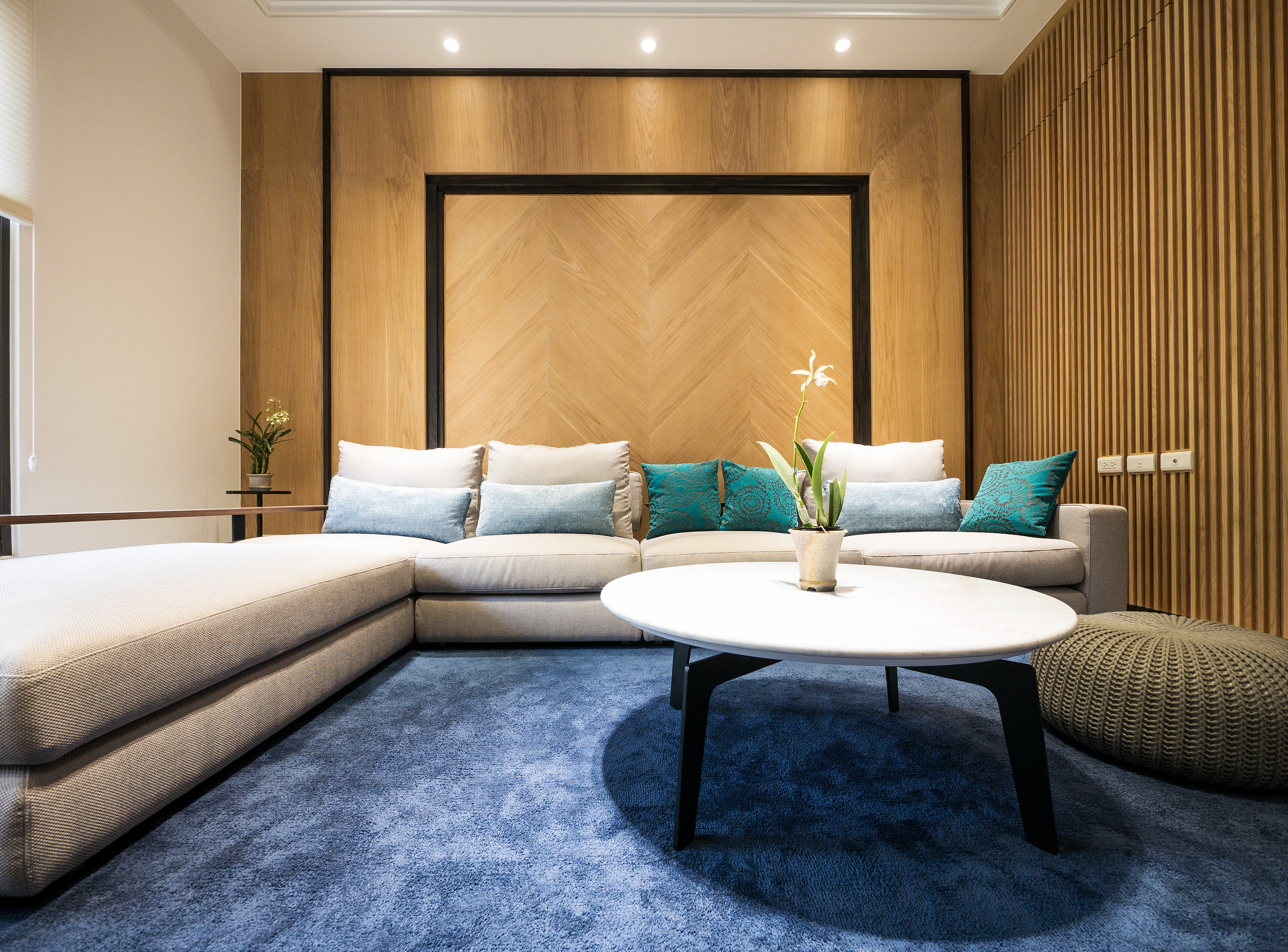 竹韻, 客廳, 起居室, living room, family room, 沙發, sofa, couch, 木造, 木質, 溫潤, wood, woody, 築本國際設計, rootlocus, interior design