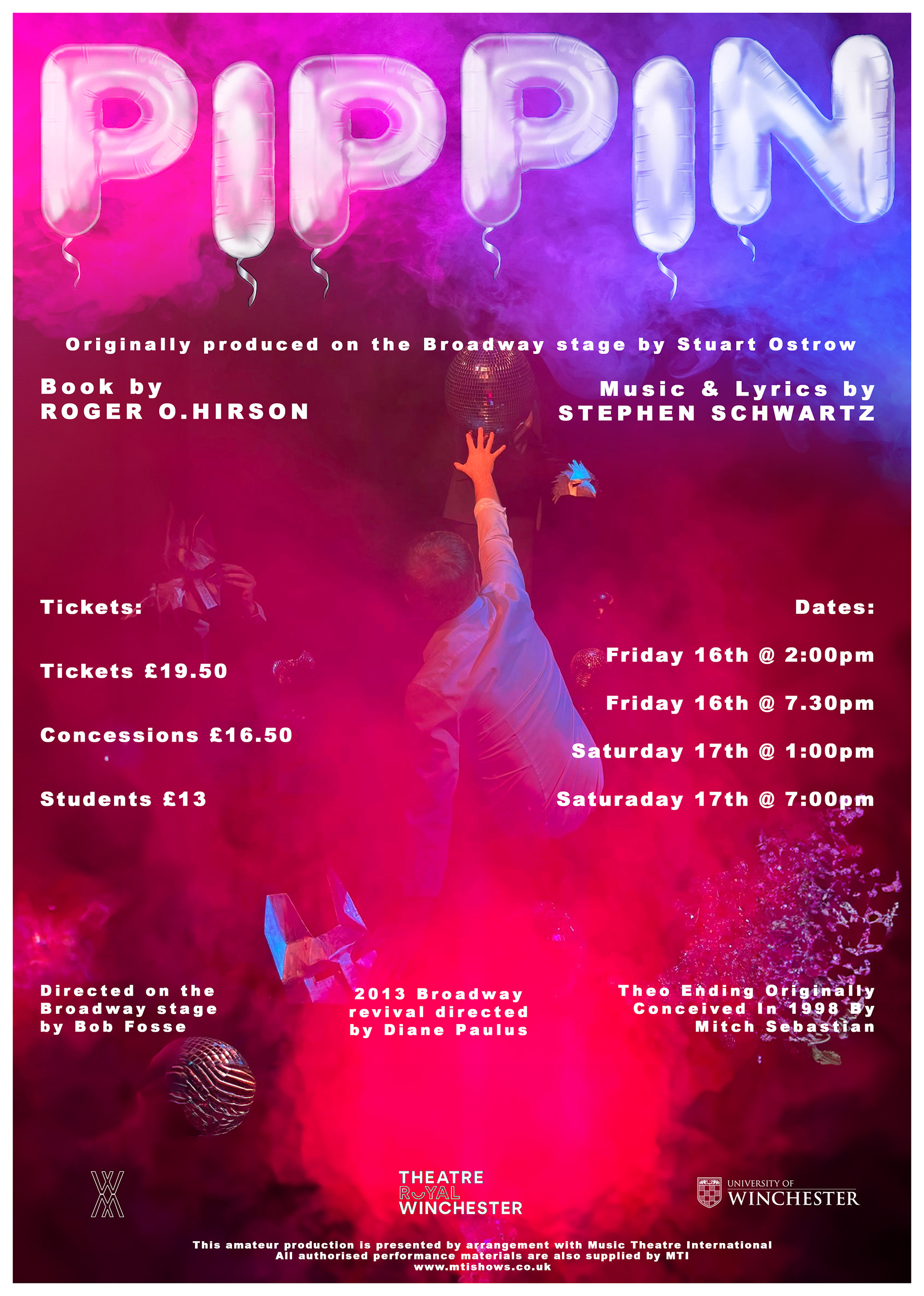 Pippin @TheatreRoyalWinchester