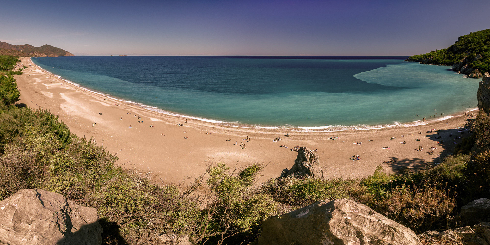 "Olympos to Cirali" - Vast virgin beaches of Olympos and Cirali. I hope they stay natural.
