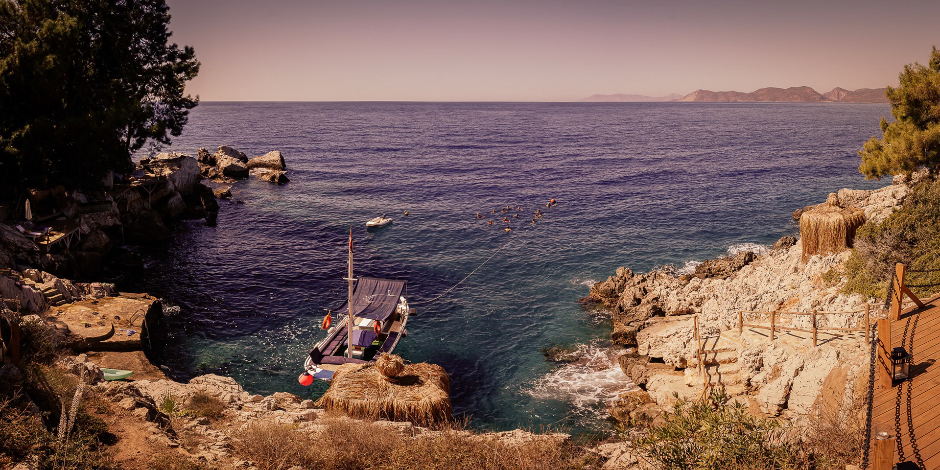 "A Summer Day in Faralya" - Idyllic setting in Faralya, near Fethiye and Oludeniz.
