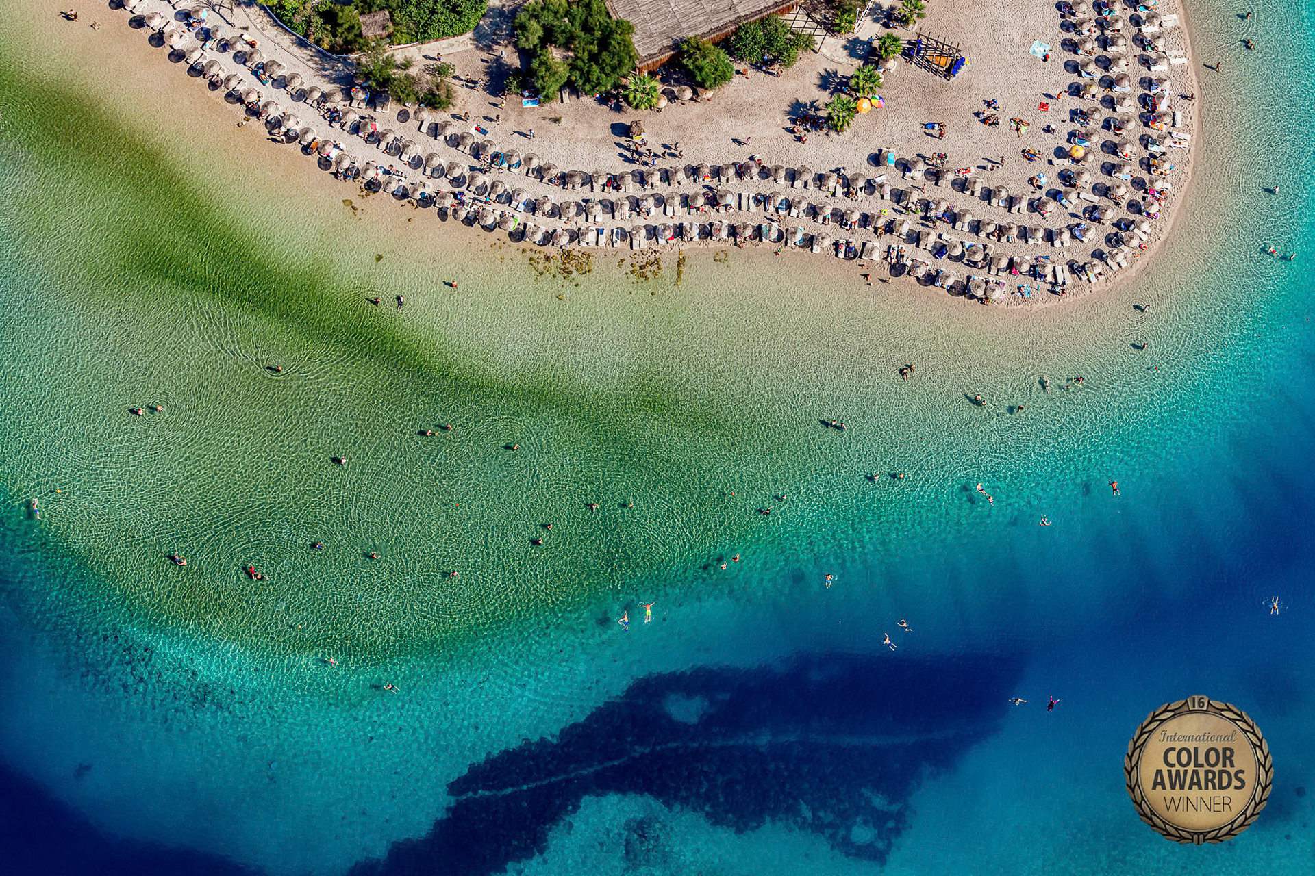 "A Piece of Bliss" - Some spots on our very special planet look spectacular from high above. Oludeniz lagoon is one of those places!