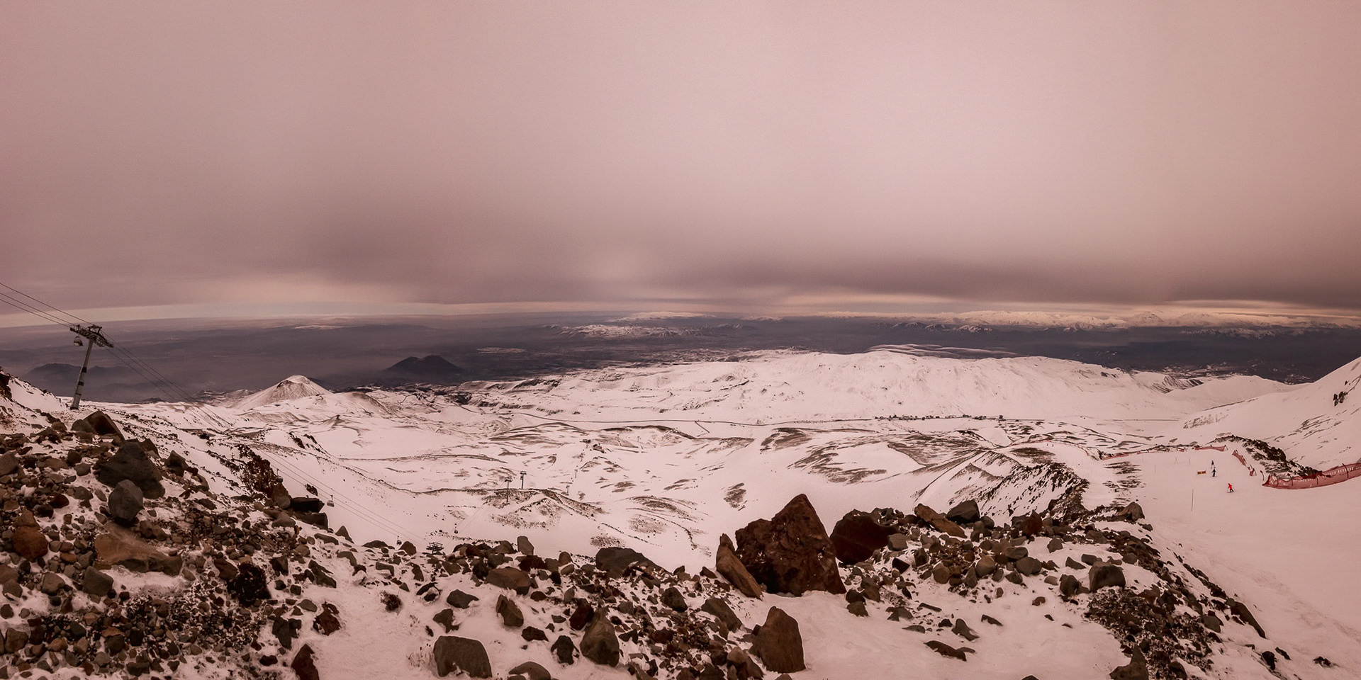 "Mount Erciyes" - Mount Erciyes as seen from the Ottoman ski run.