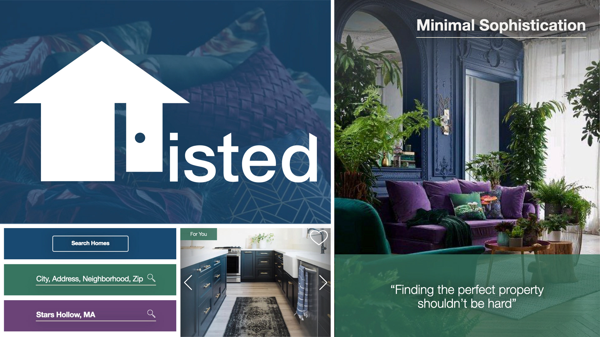 Minimal Sophistication - Mood Board - Listed