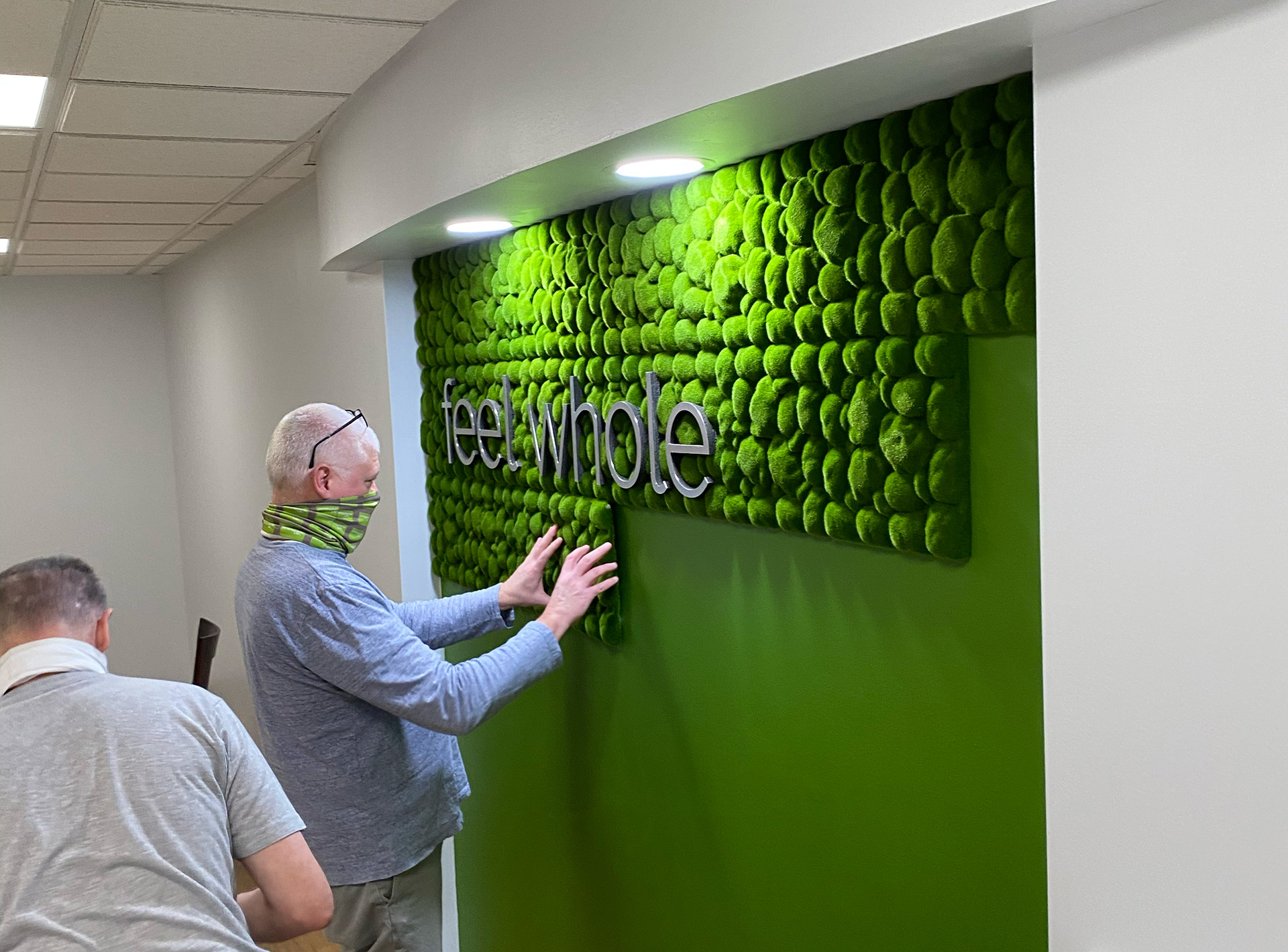 During, texture wall