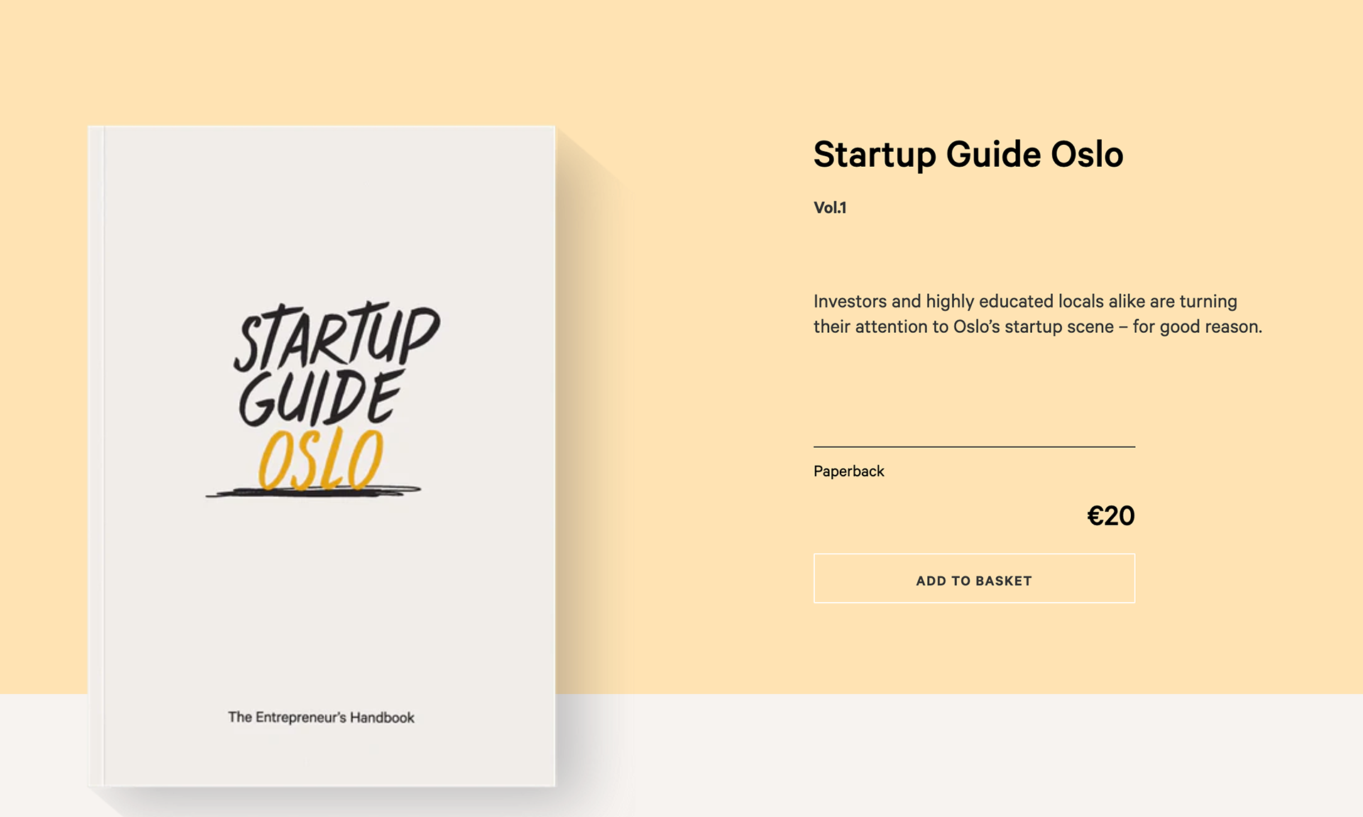 Start up guide Oslo - Text and photography