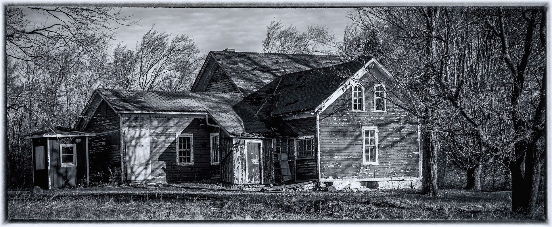 Caretakers House B&W