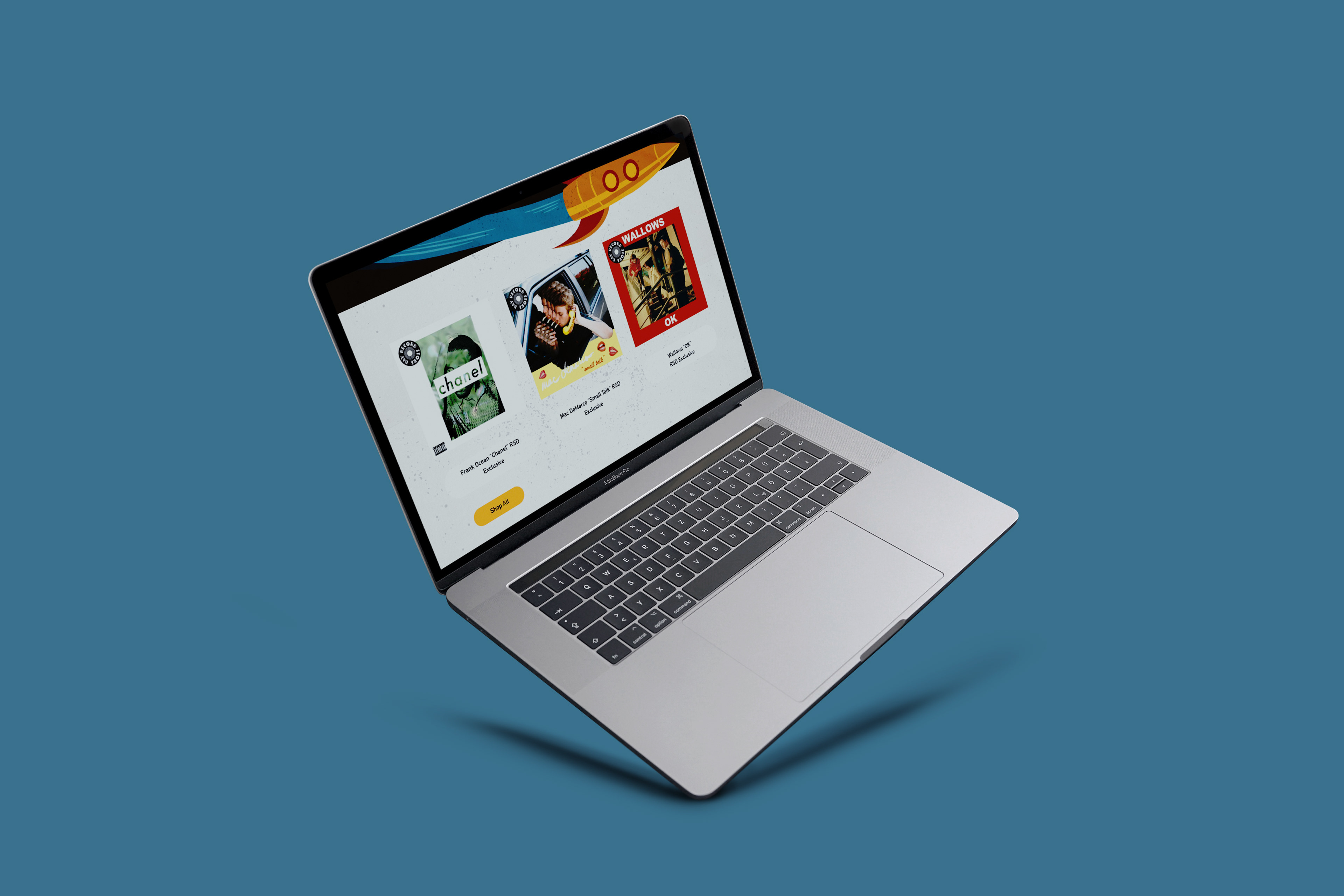 Desktop Products Mockup