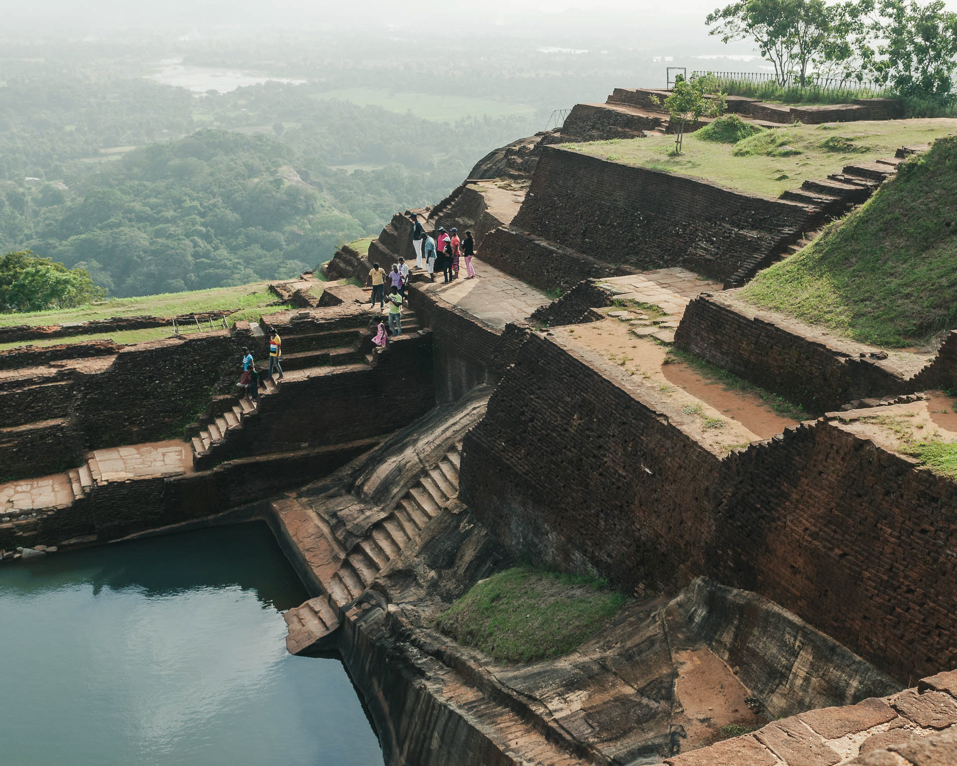 Pools des Sigiriya Köngisfelsen
