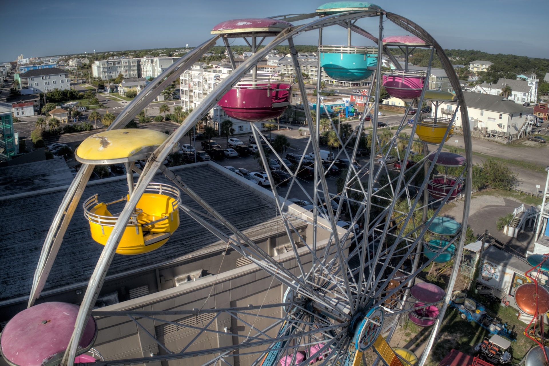 Wheel in the Sky - Ferris wheel at Carolina Beach Boardwalk
