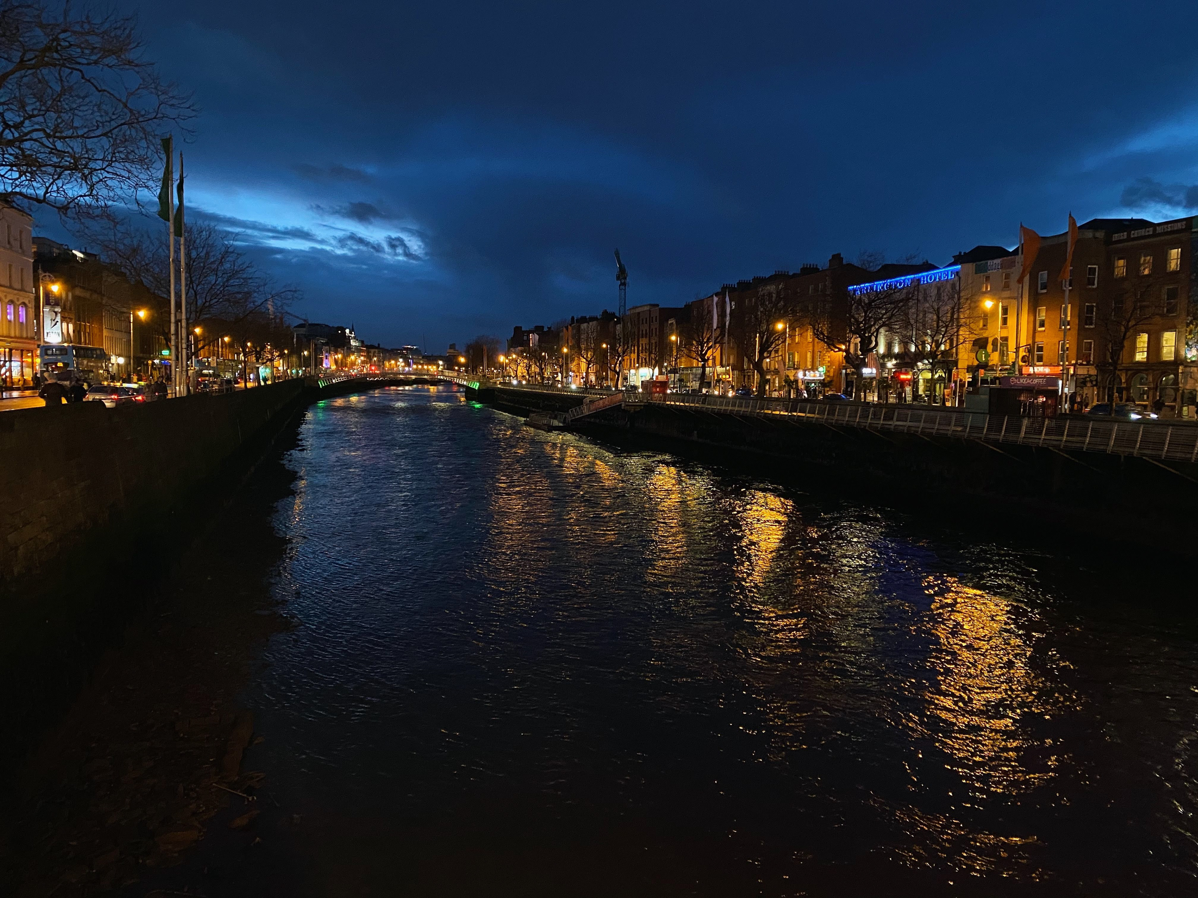 River Liffey, Dublin City, Ireland