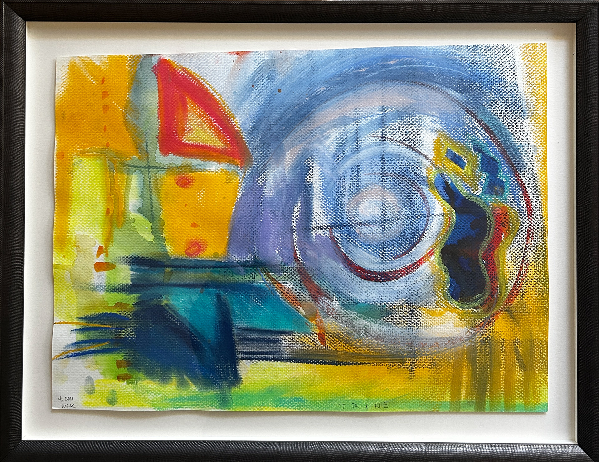 Trine with frame - Frame Dimensions 22.5"w x 17"h