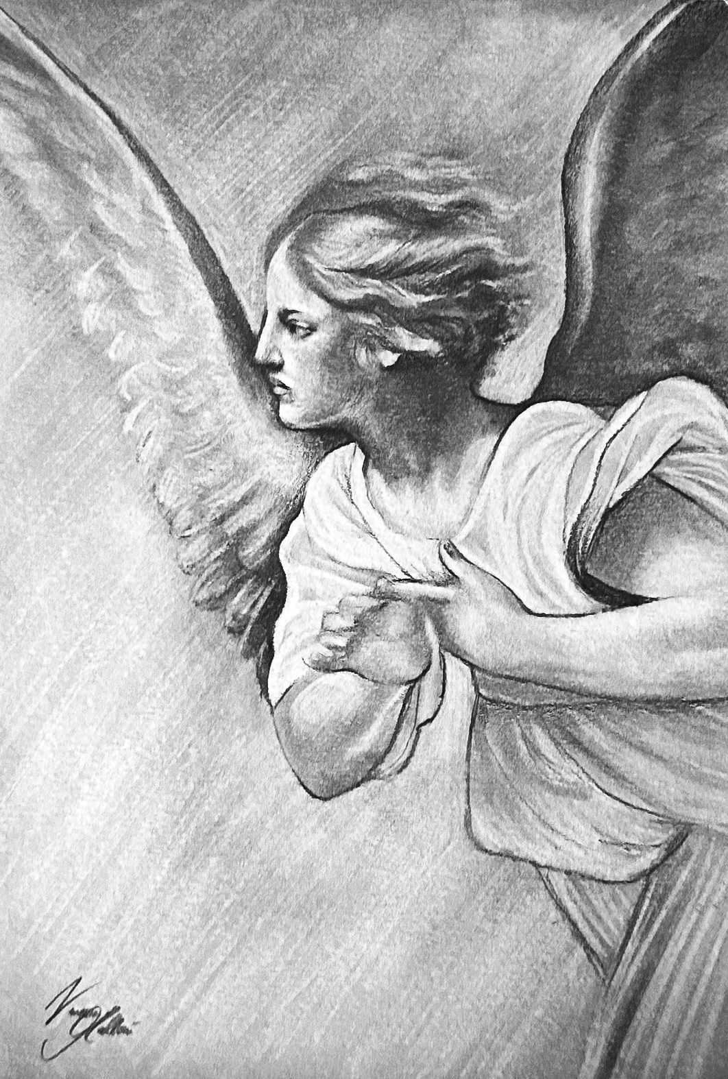 Studie nach Guido Reni, 2025