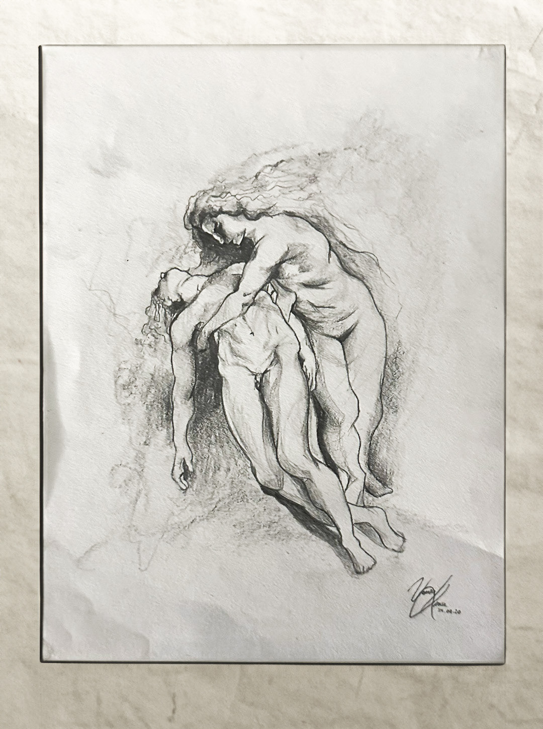 "Orpheus und Eurydike" Studie, 2021
