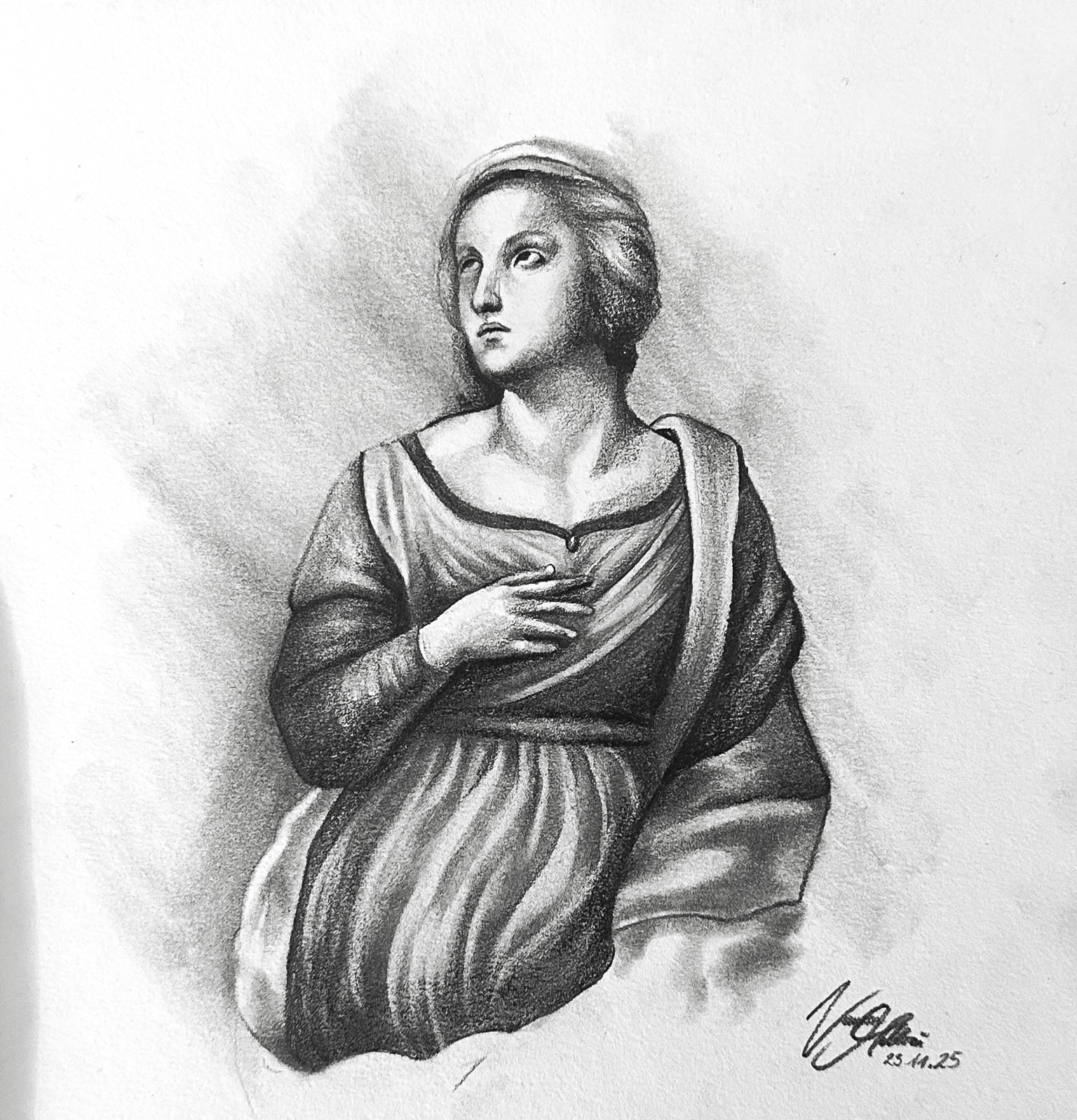 Studie nach Peter Paul Rubens, 2025