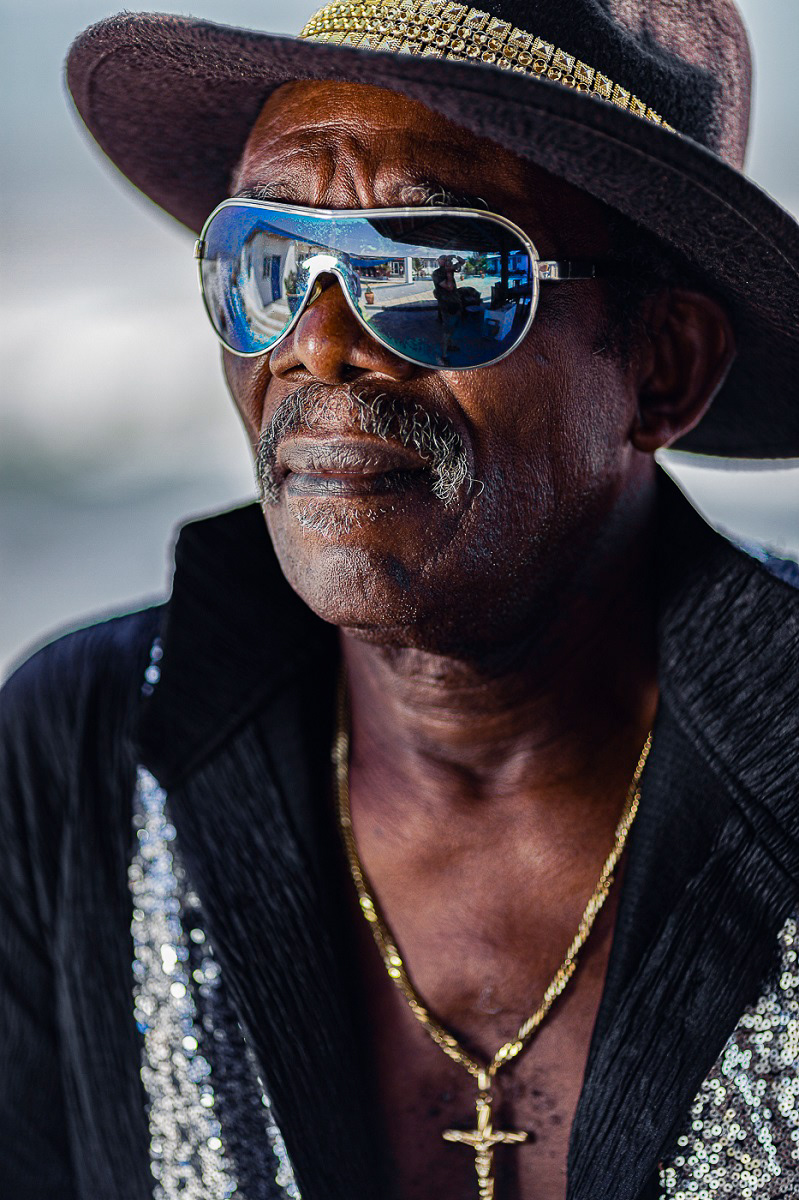 Funky Rob. Musician/Singer/Artist. Personal Portrait Photography Northern Ireland.