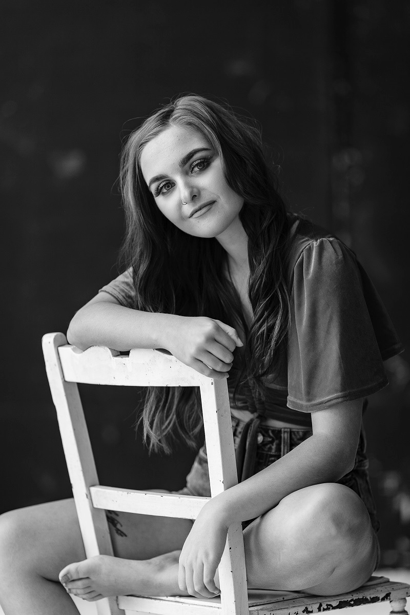 Holly. Musician/Singer/Artist. Personal Portrait Photography Northern Ireland.