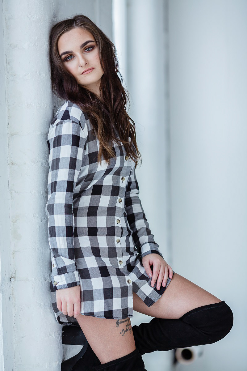 Holly. Musician/Singer/Artist. Personal Portrait Photography Northern Ireland.