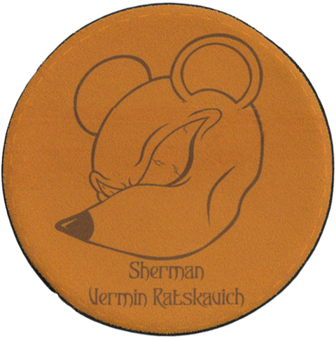 sherman vermin ratskavich (coaster)