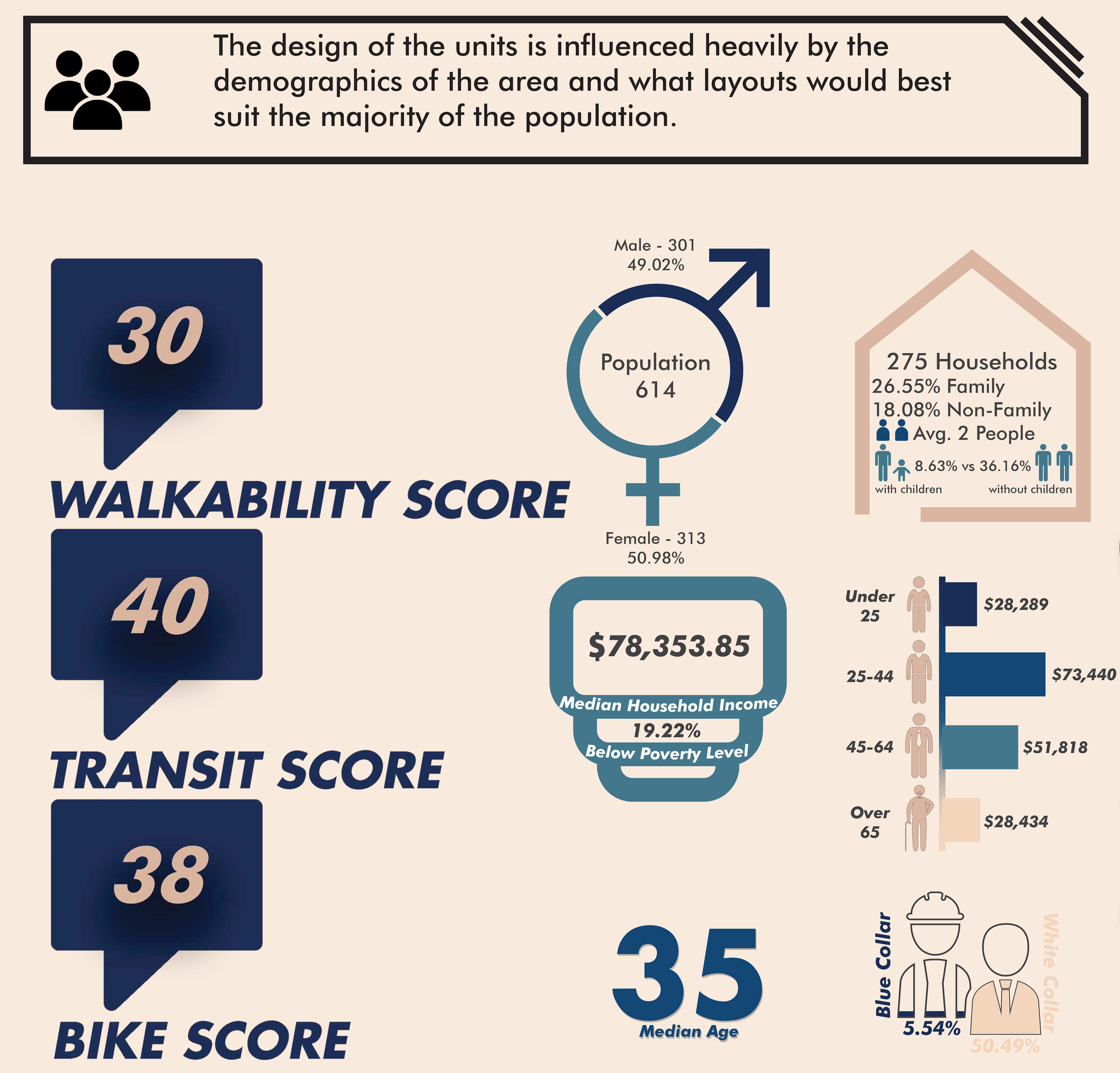 Demographics for CabbageTown