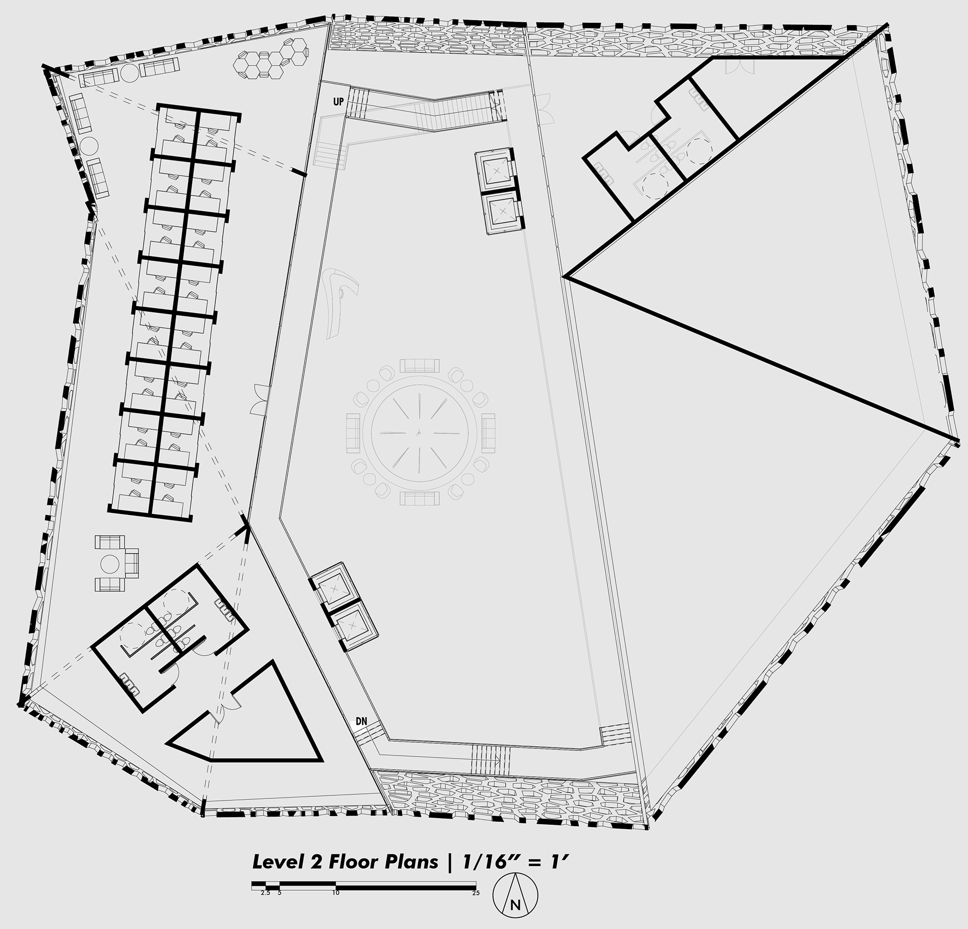 Level 02 | Office Space (Sample Floor Plan)