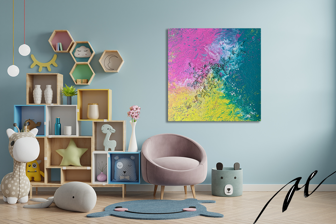 Fairytale, 90x90 cm, 2022