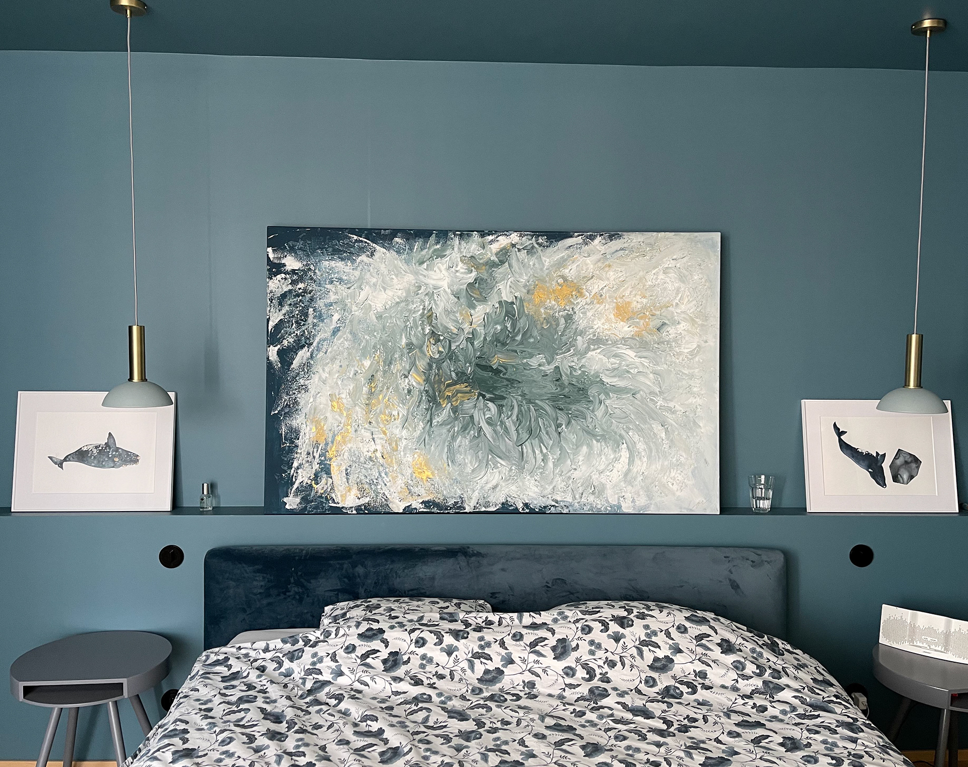 Cashmeere in the night, 100 x 160 cm, 2021