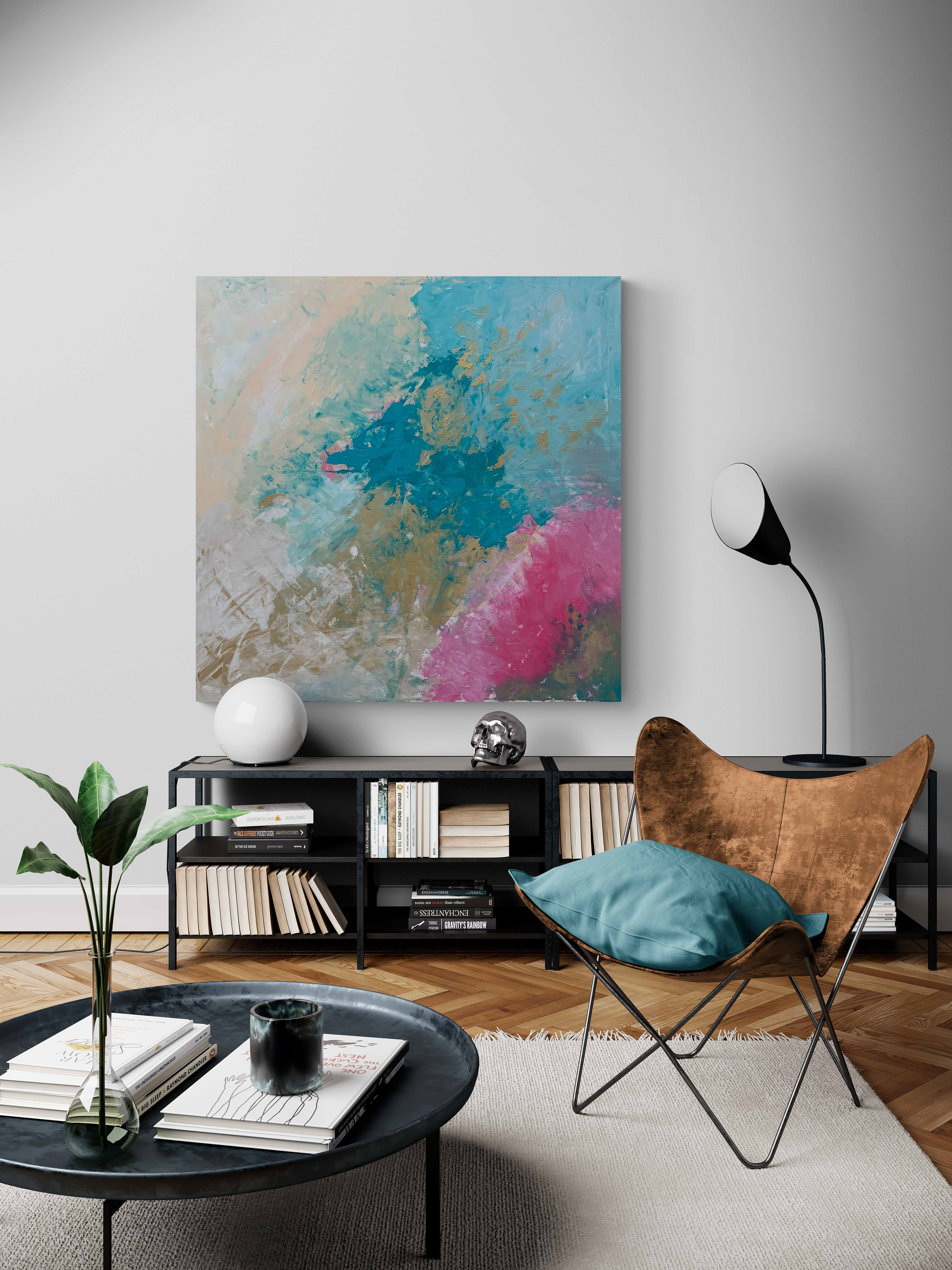 Pure joy! 100x100 cm, 2019