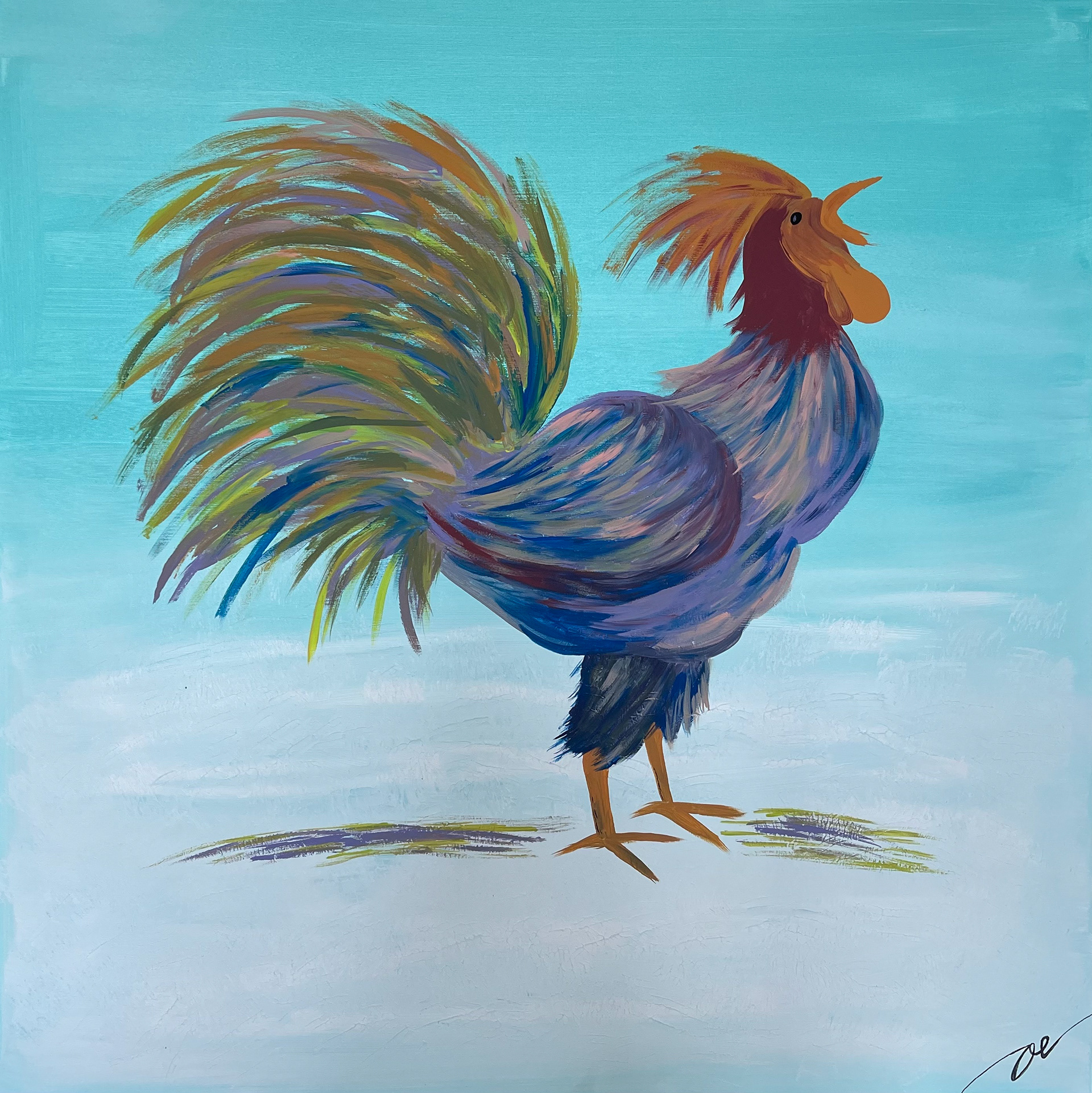 Kohout Tom, 100x100, 2022