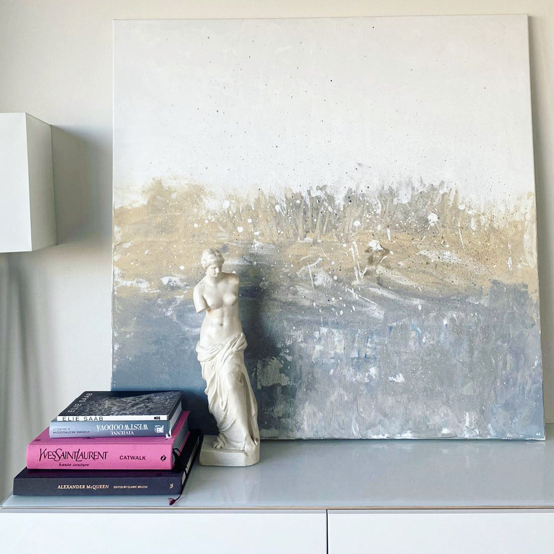 Keep calm, 100 x 100 cm, 2019