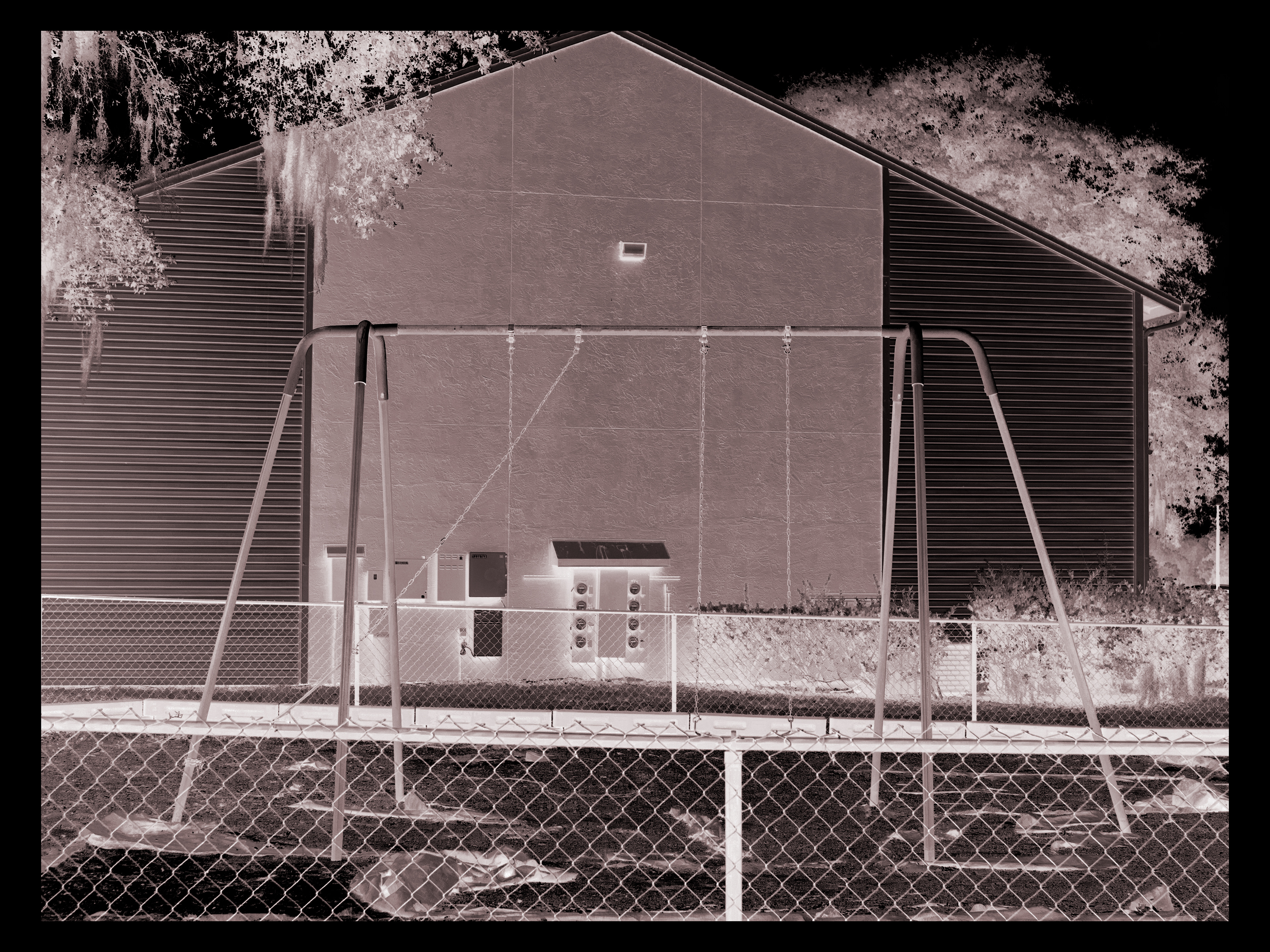 broken swings / first house