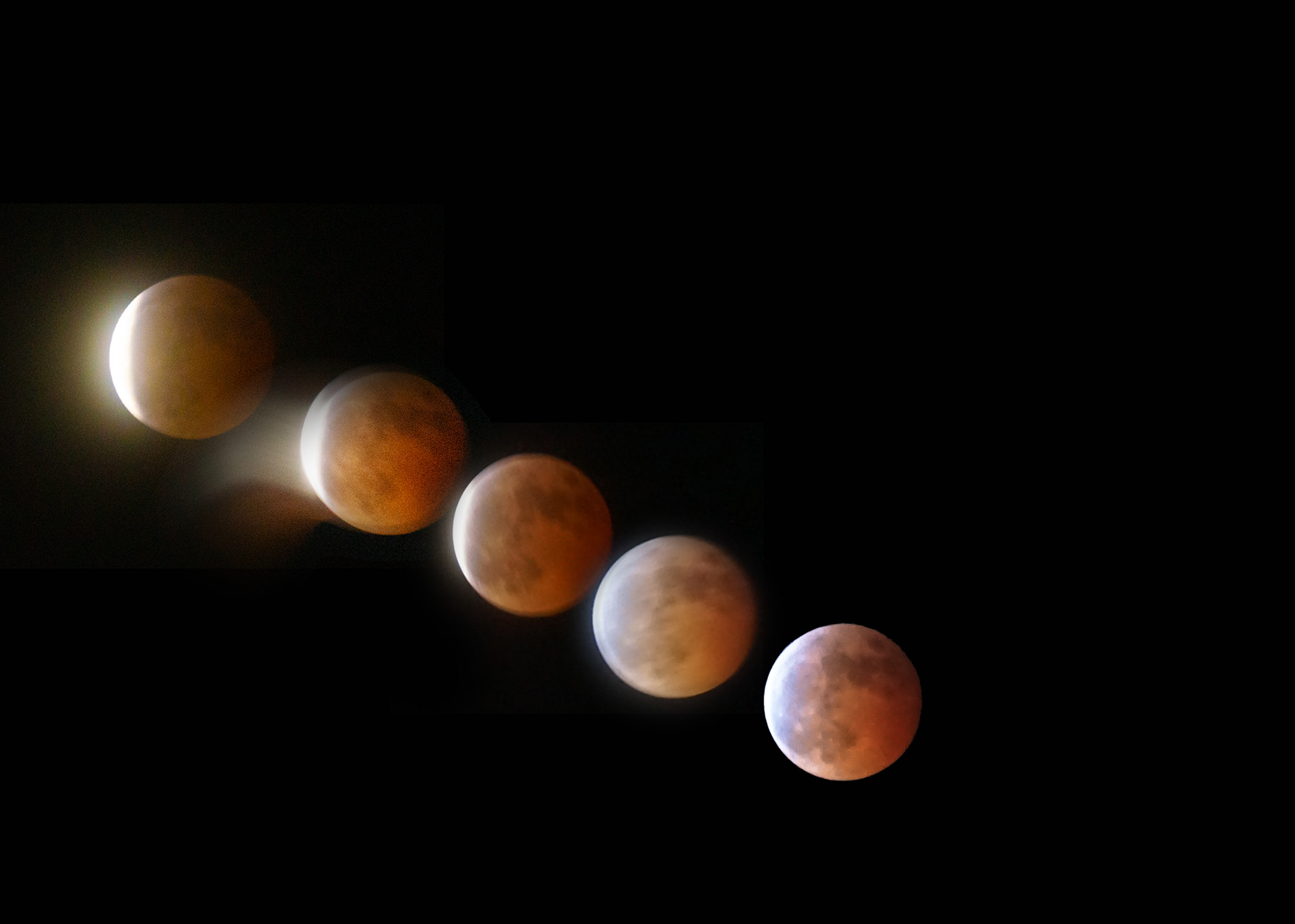 Stages of the Lunar Eclipse