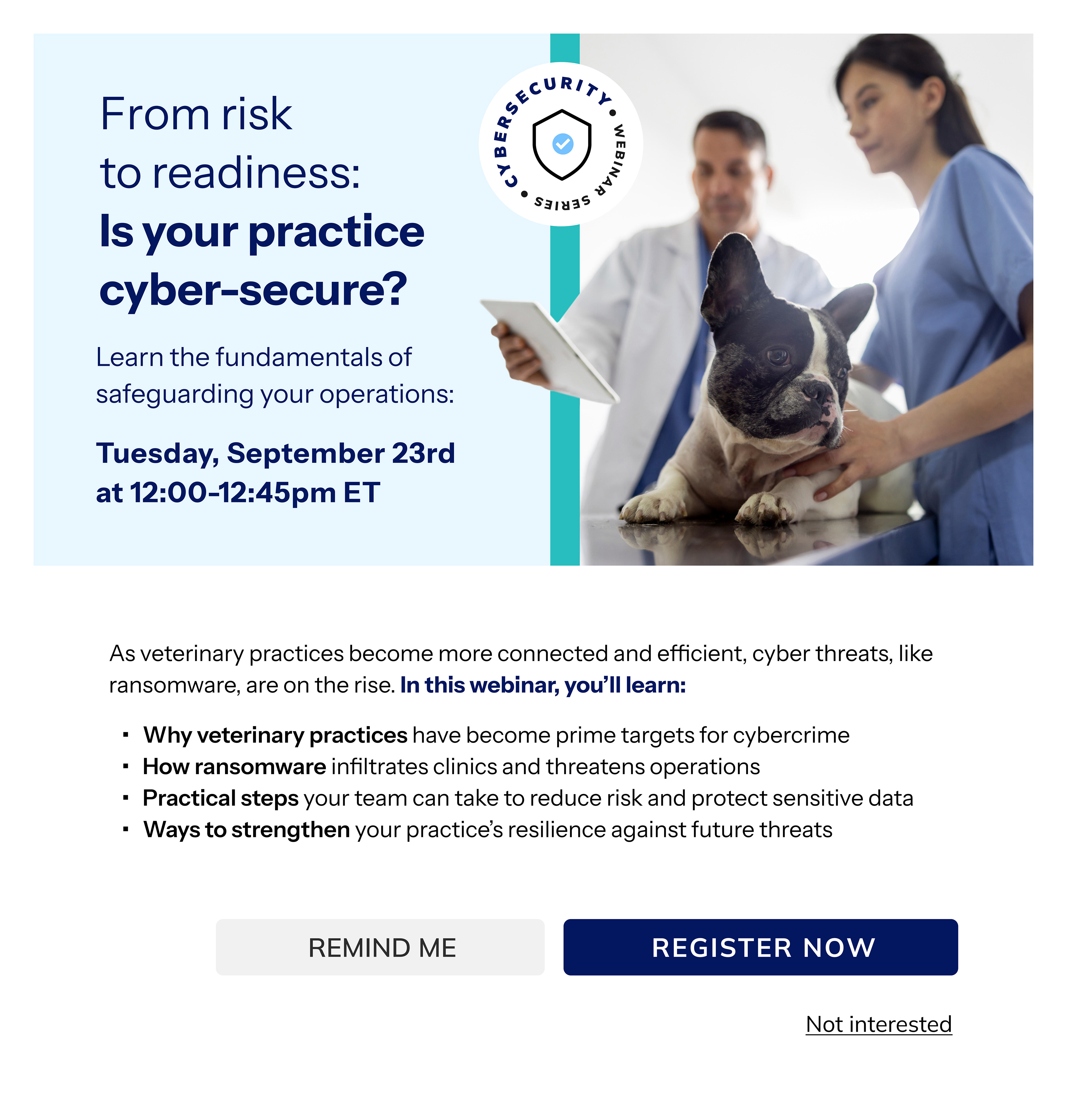 Cybersecurity Series Webinar 1 Pendo
