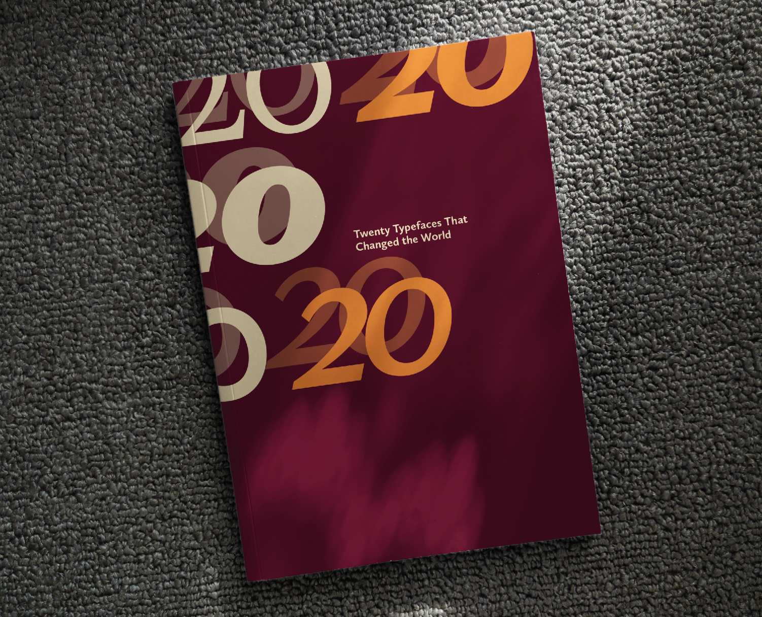 Twenty typefaces that changed the world. A 108 paged book inspired by John L. Williams. 19 different typefaces that were included in John L. Williams original book as well as a 20th typeface that changed the world in my opinion. Designed, Printed and Bound by Piper Olsson 