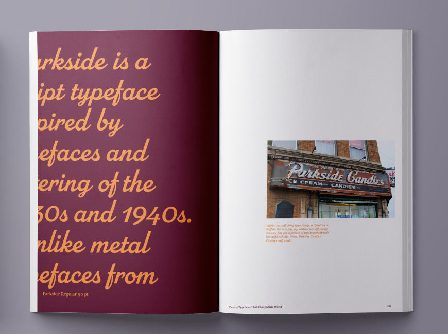 My 20th typeface. Designed, Printed and Bound by Piper Olsson 