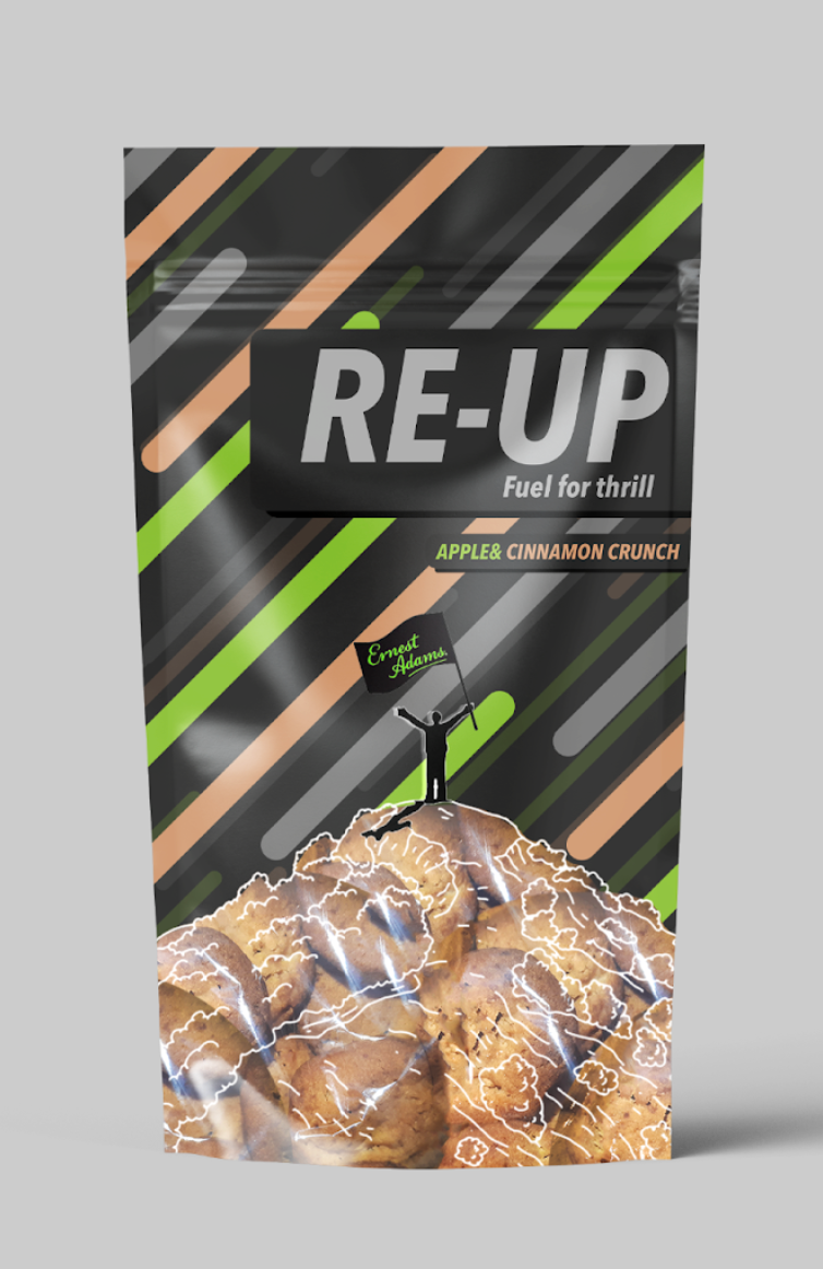 RE-UP was created by me and a partner as a healthy alternative cookie to help you on your next big adventure. 