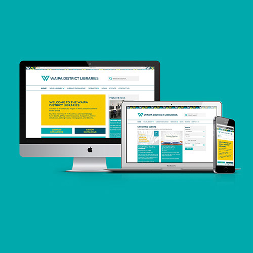Bespoke website shown on computer laptop and phone design by Onyx Design