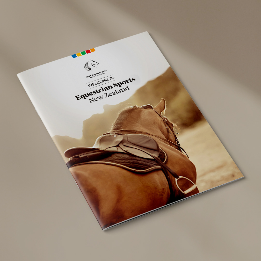 A4 Company welcome brochure cover by Onyx Design