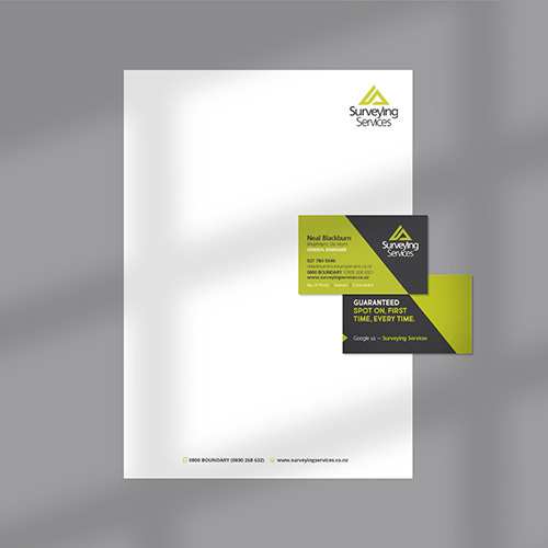 Branded Letterhead and business card by Onyx Design